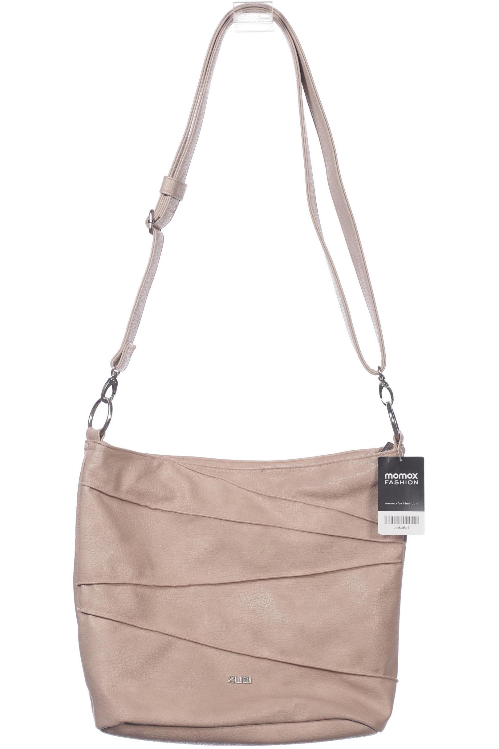 

Zwei Damen Handtasche, beige, Gr.