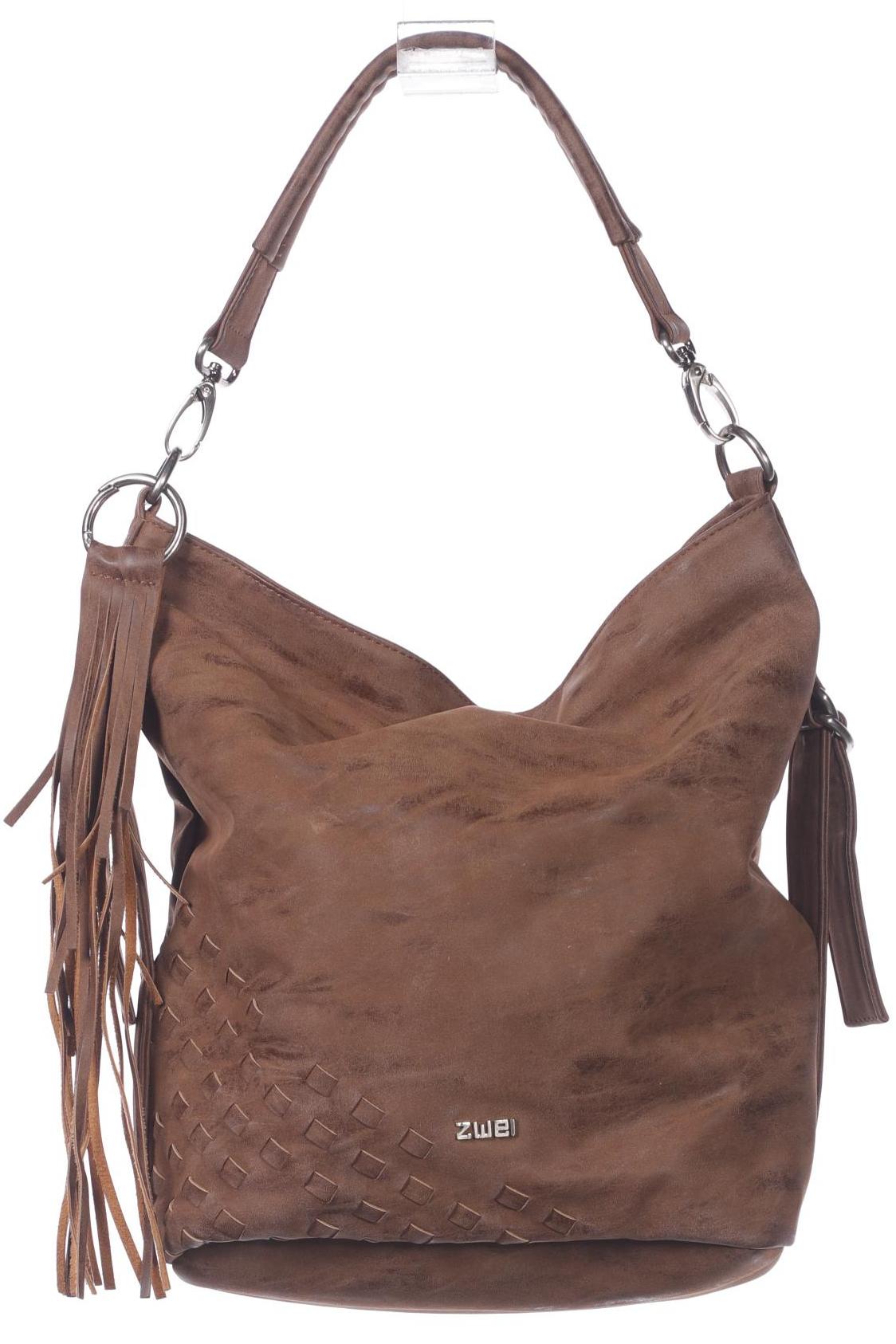 

Zwei Damen Handtasche, braun, Gr.