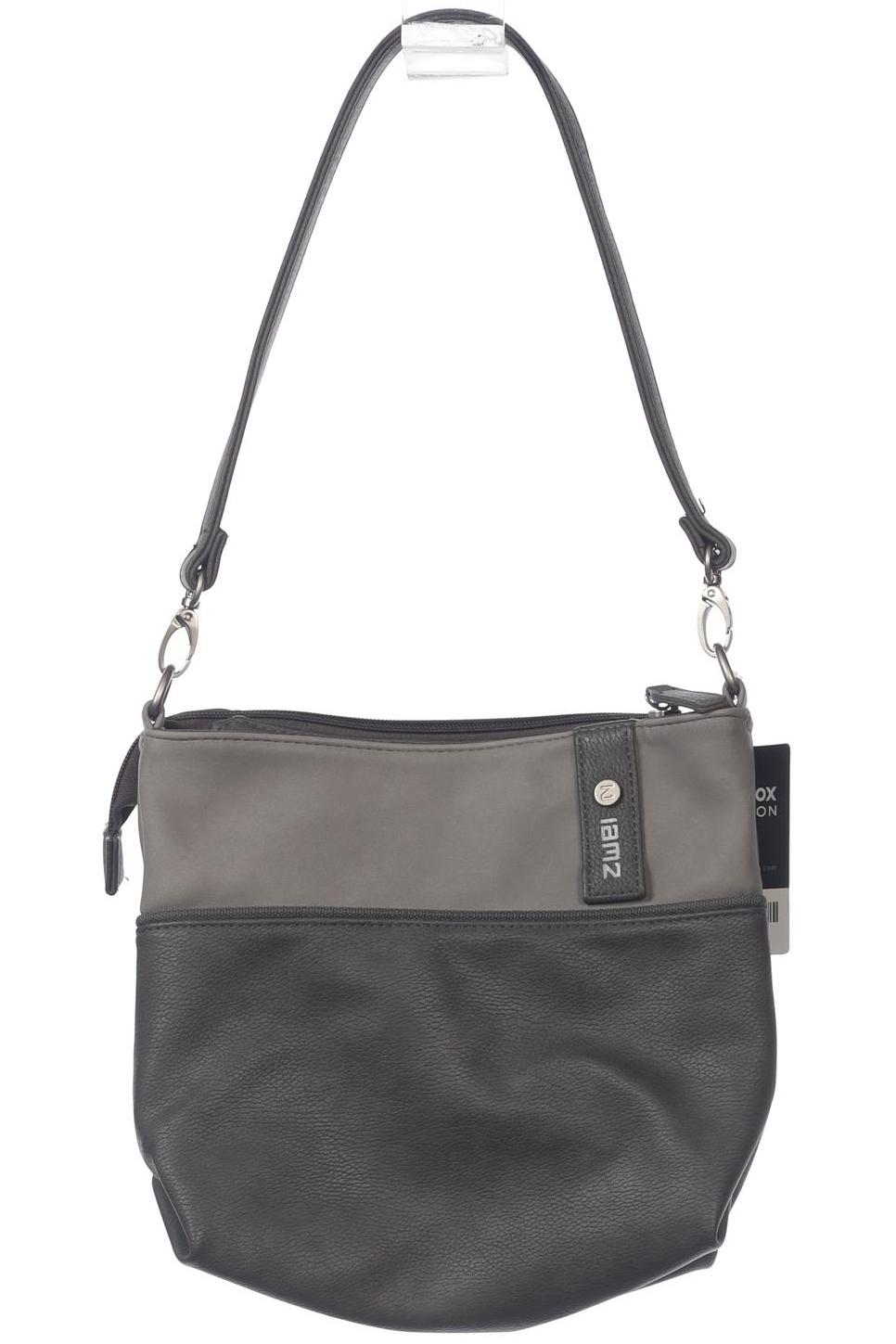 

Zwei Damen Handtasche, grau, Gr.
