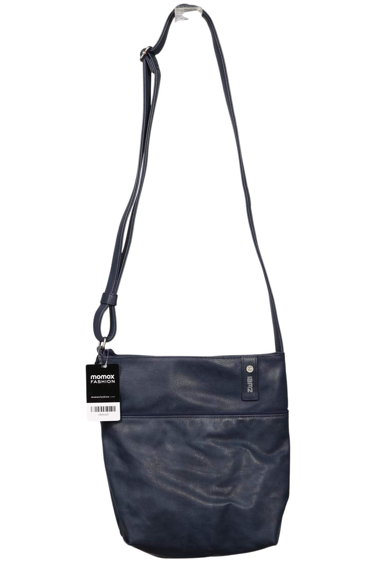 

Zwei Damen Handtasche, marineblau, Gr.