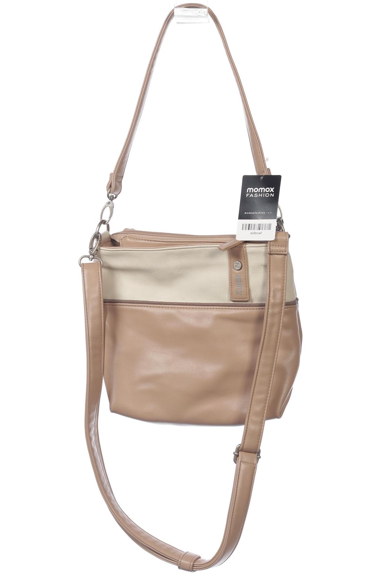 

Zwei Damen Handtasche, beige, Gr.