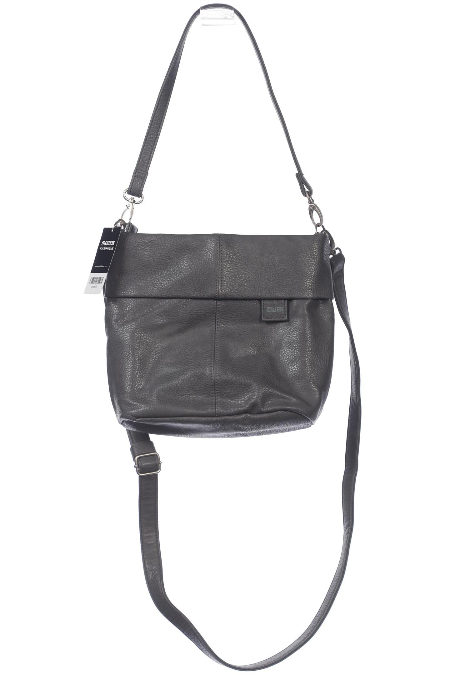 

Zwei Damen Handtasche, grau, Gr.