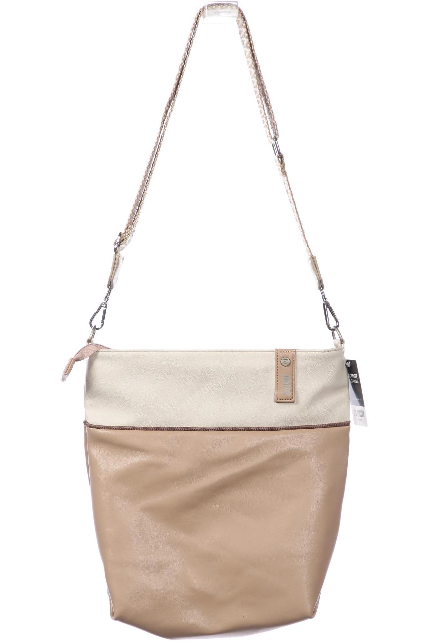 

Zwei Damen Handtasche, beige, Gr.