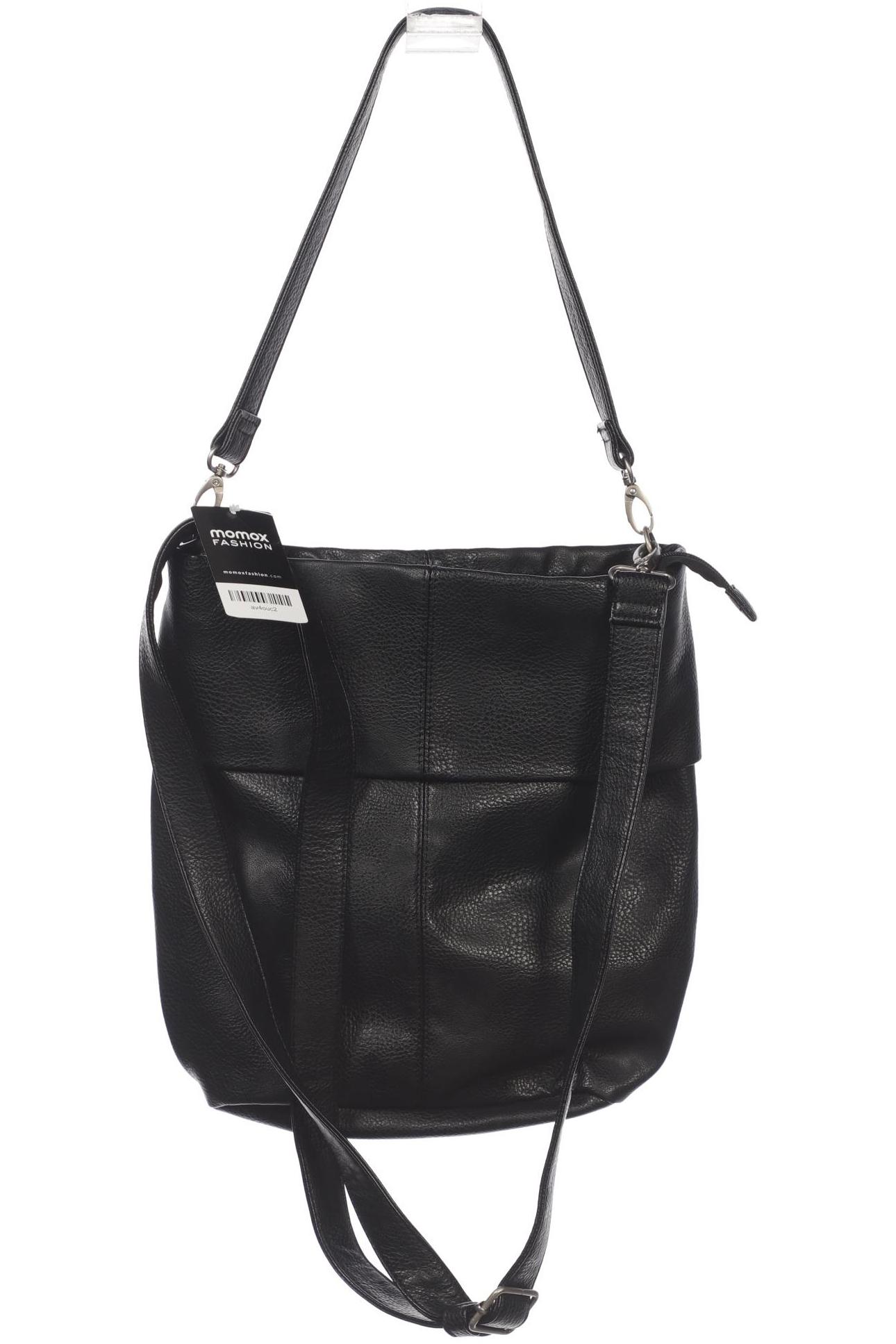 

Zwei Damen Handtasche, schwarz, Gr.