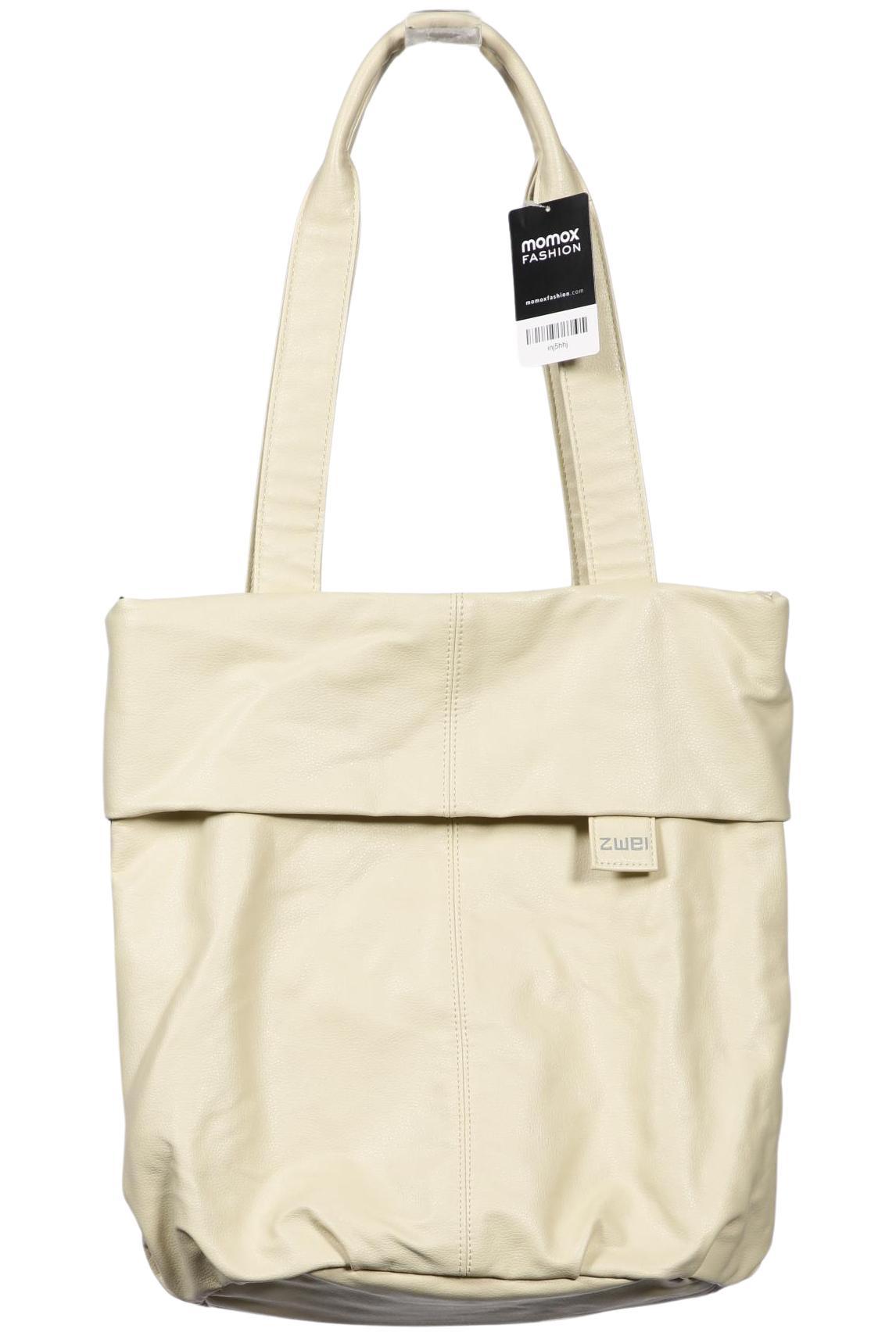 

Zwei Damen Handtasche, beige, Gr.