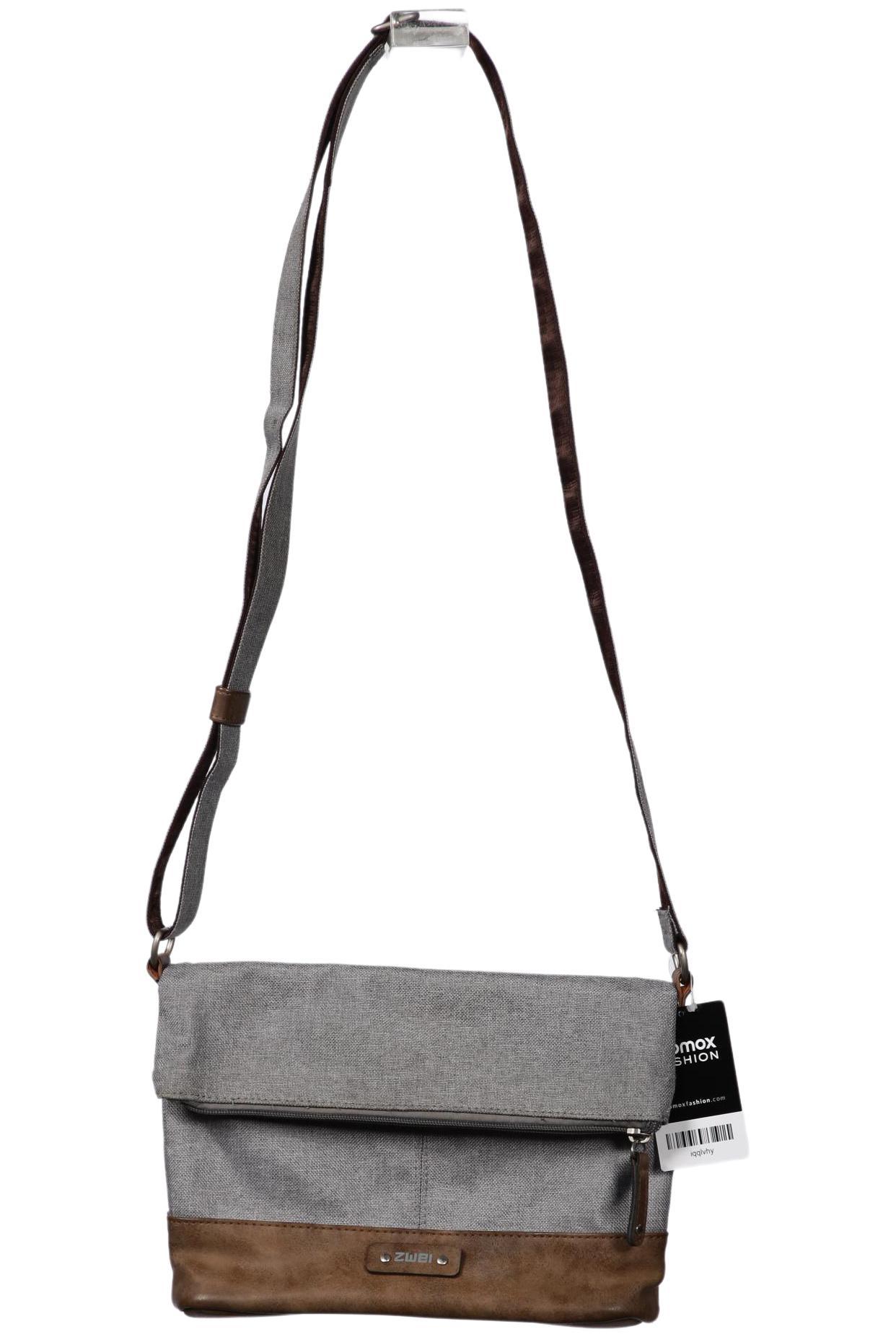 

Zwei Damen Handtasche, grau, Gr.