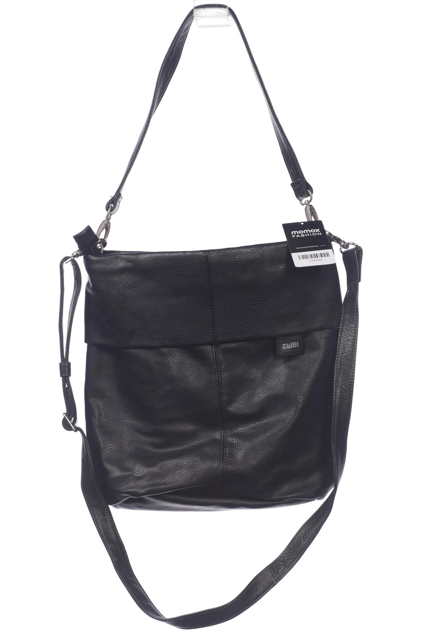 

Zwei Damen Handtasche, schwarz, Gr.