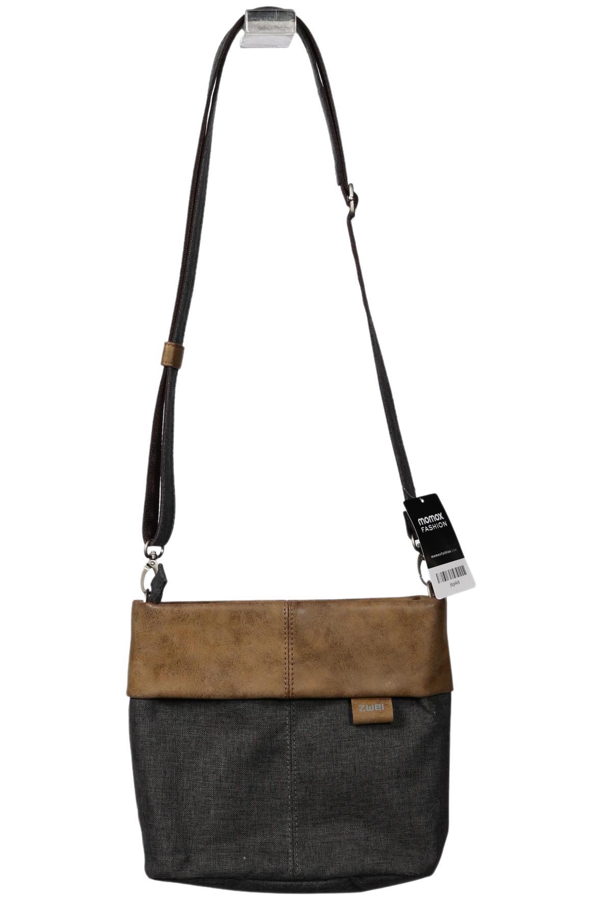 

Zwei Damen Handtasche, grau, Gr.