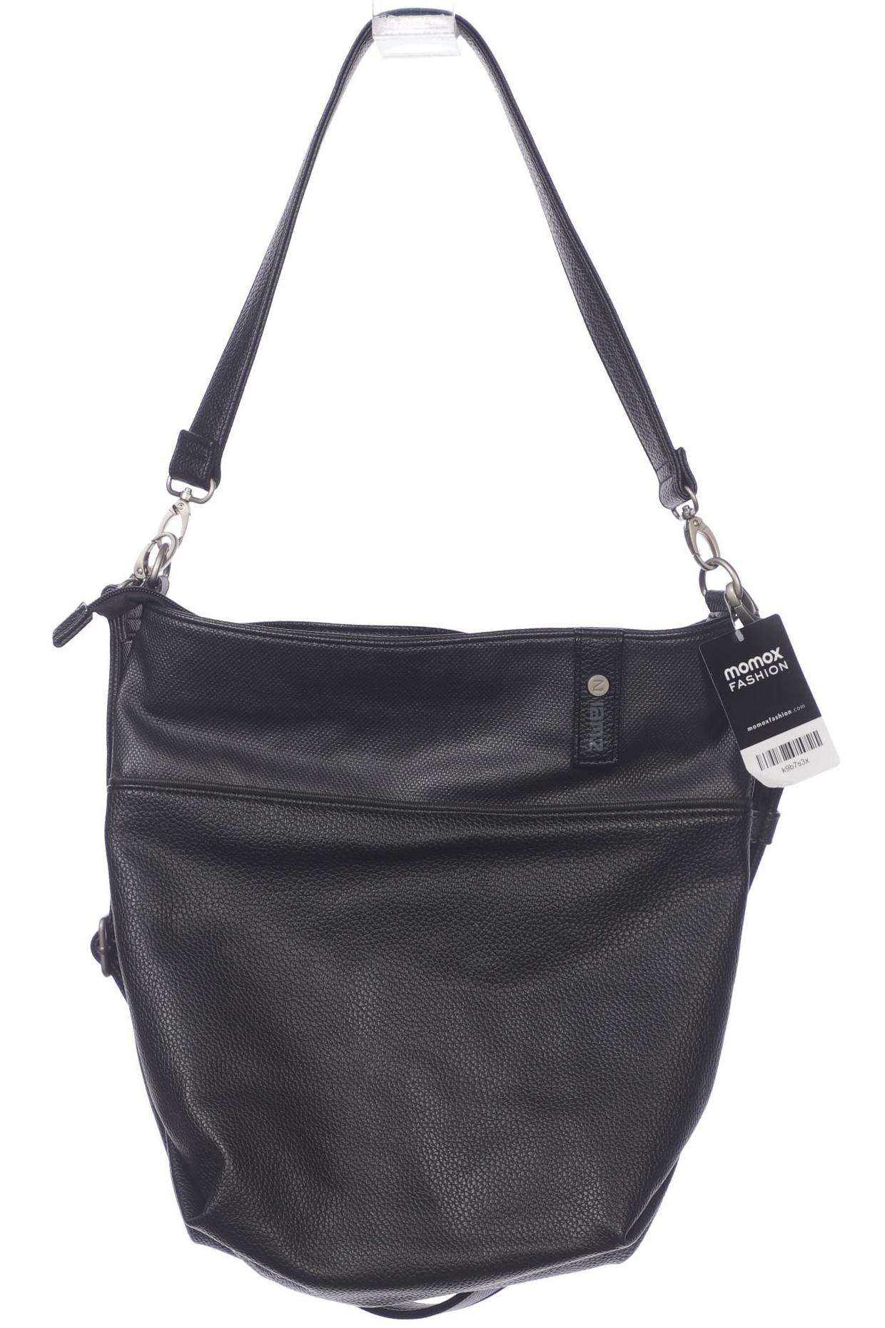 

Zwei Damen Handtasche, schwarz, Gr.