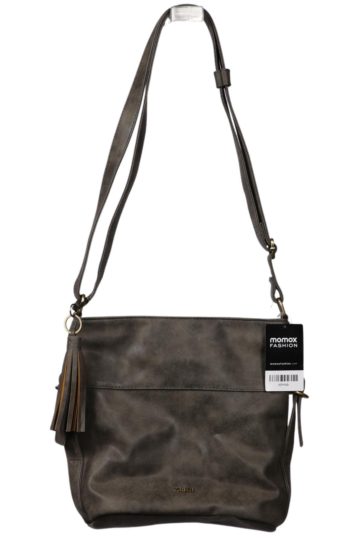 

Zwei Damen Handtasche, grau, Gr.