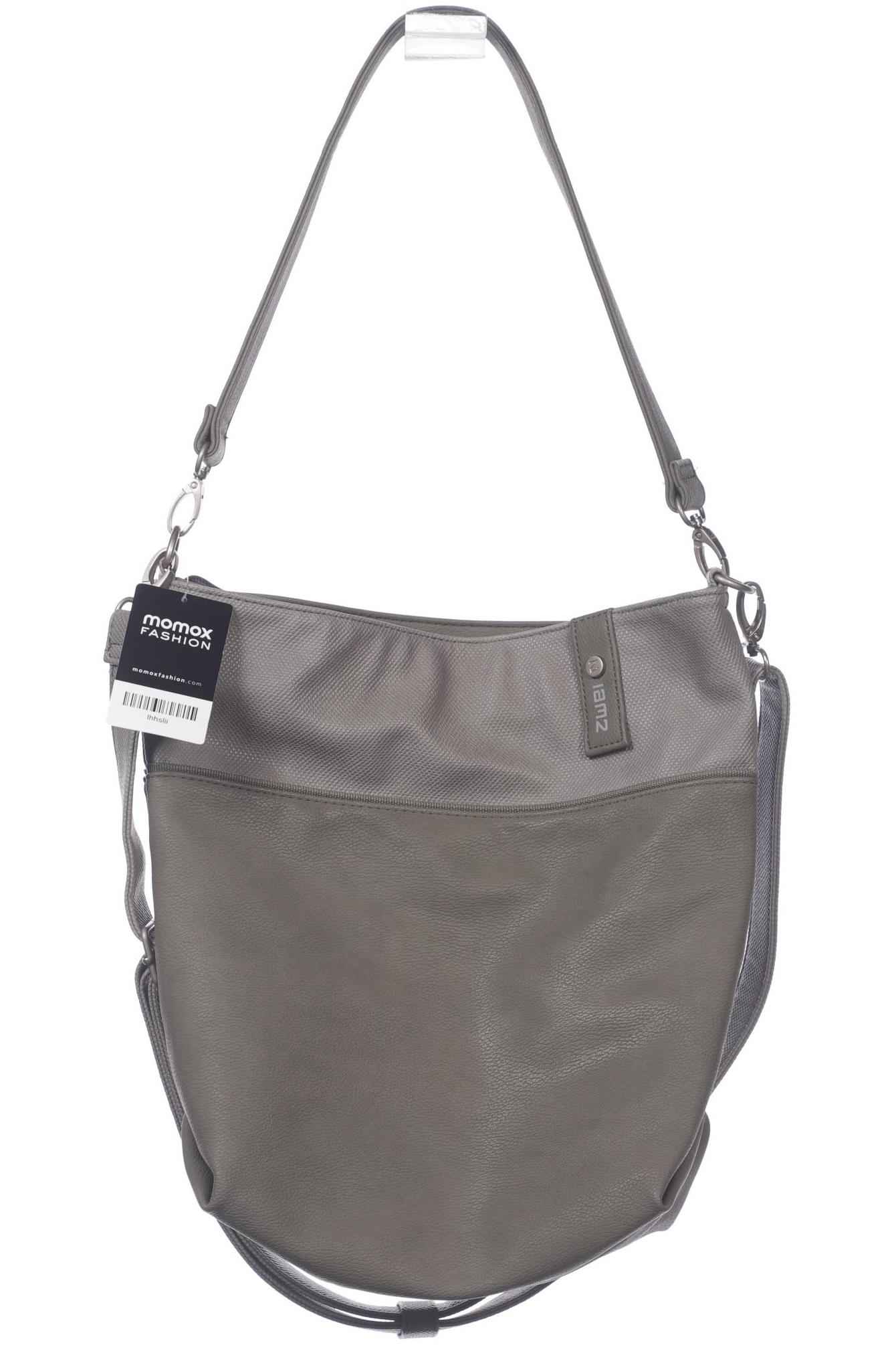 

Zwei Damen Handtasche, grau, Gr.