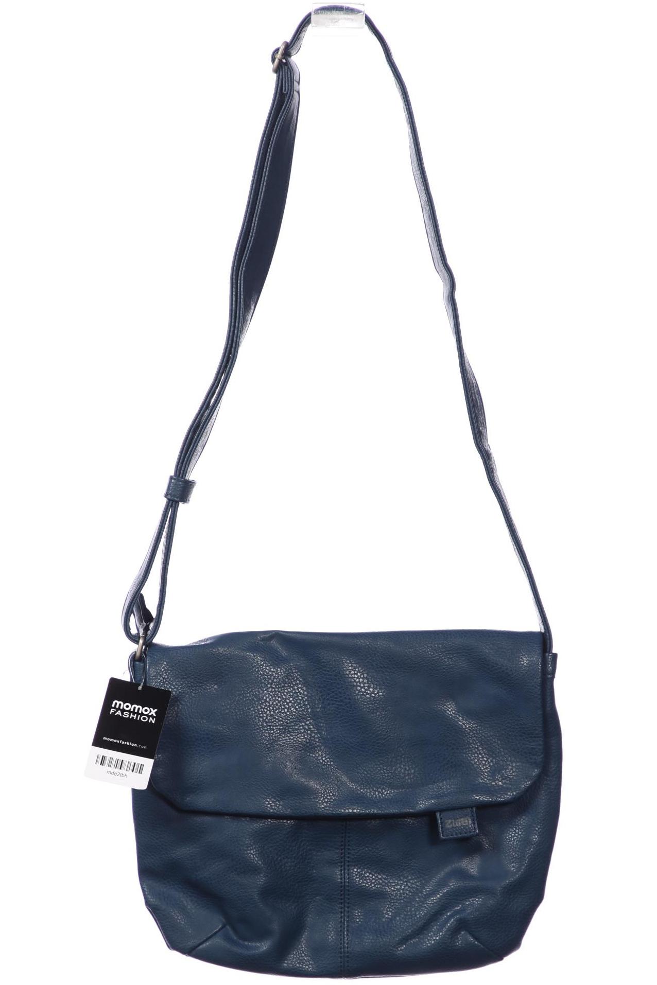 

Zwei Damen Handtasche, blau, Gr.