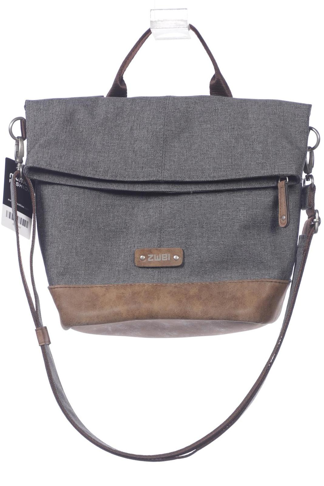 

Zwei Damen Handtasche, grau, Gr.