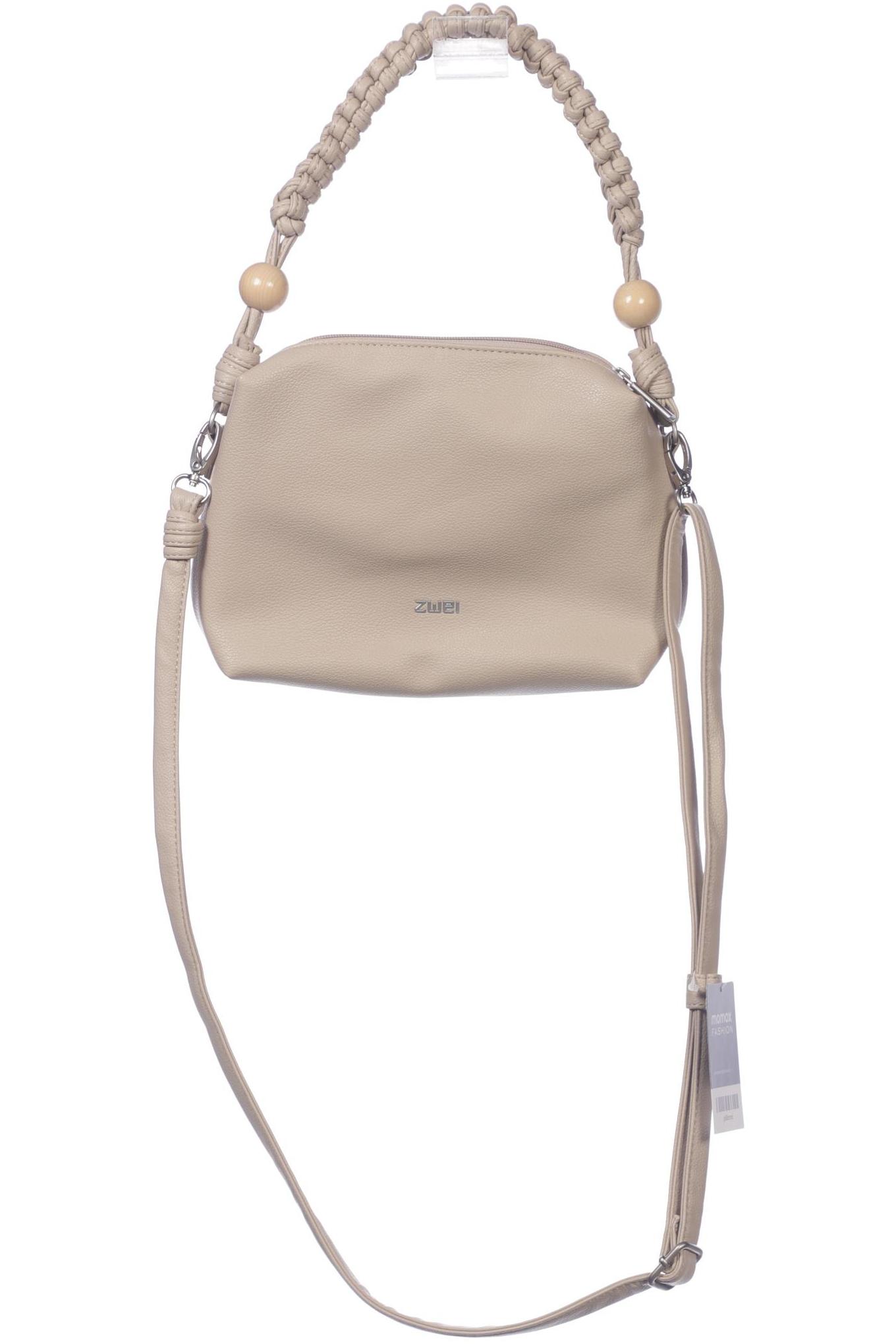 

Zwei Damen Handtasche, beige, Gr.