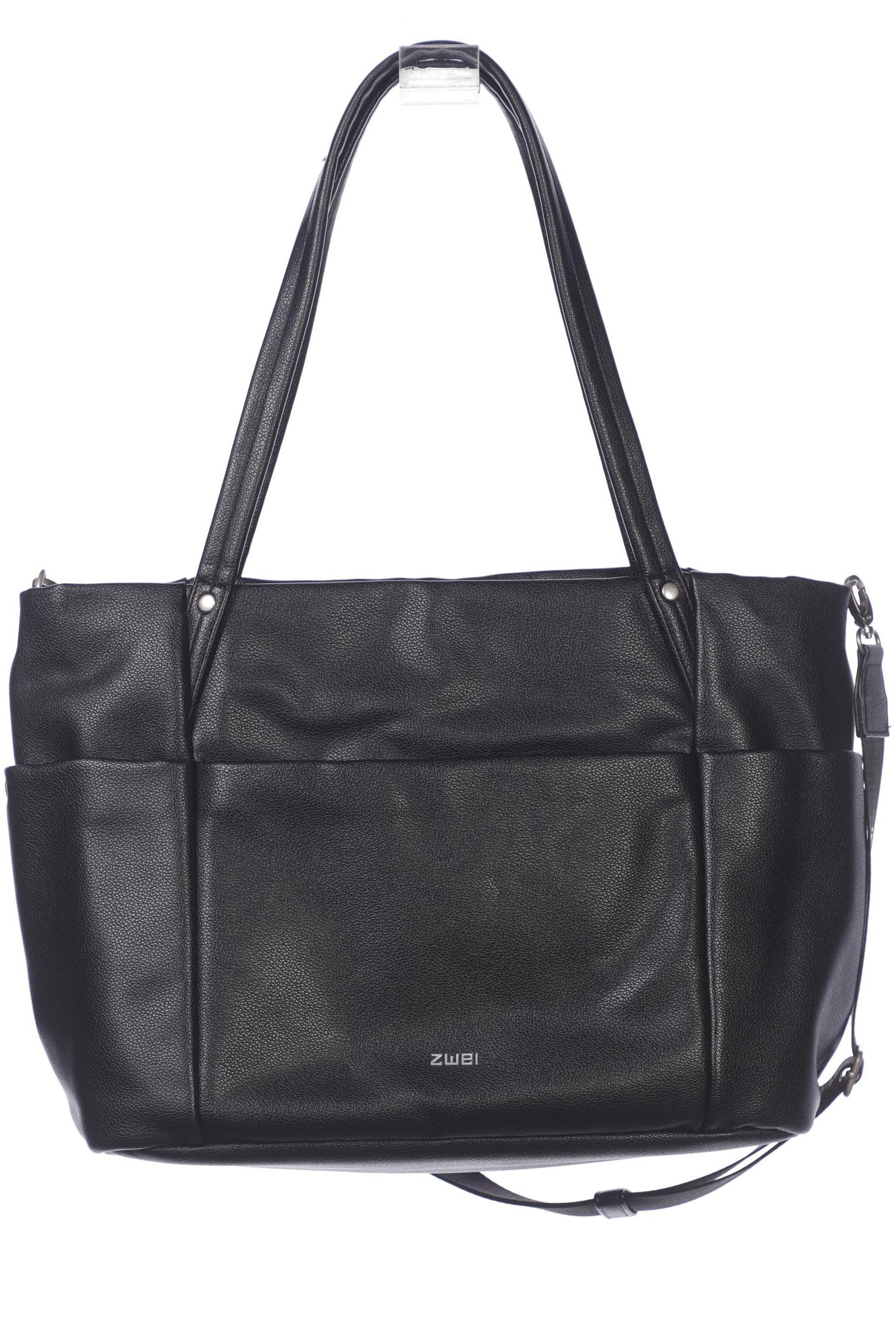 

Zwei Damen Handtasche, schwarz, Gr.