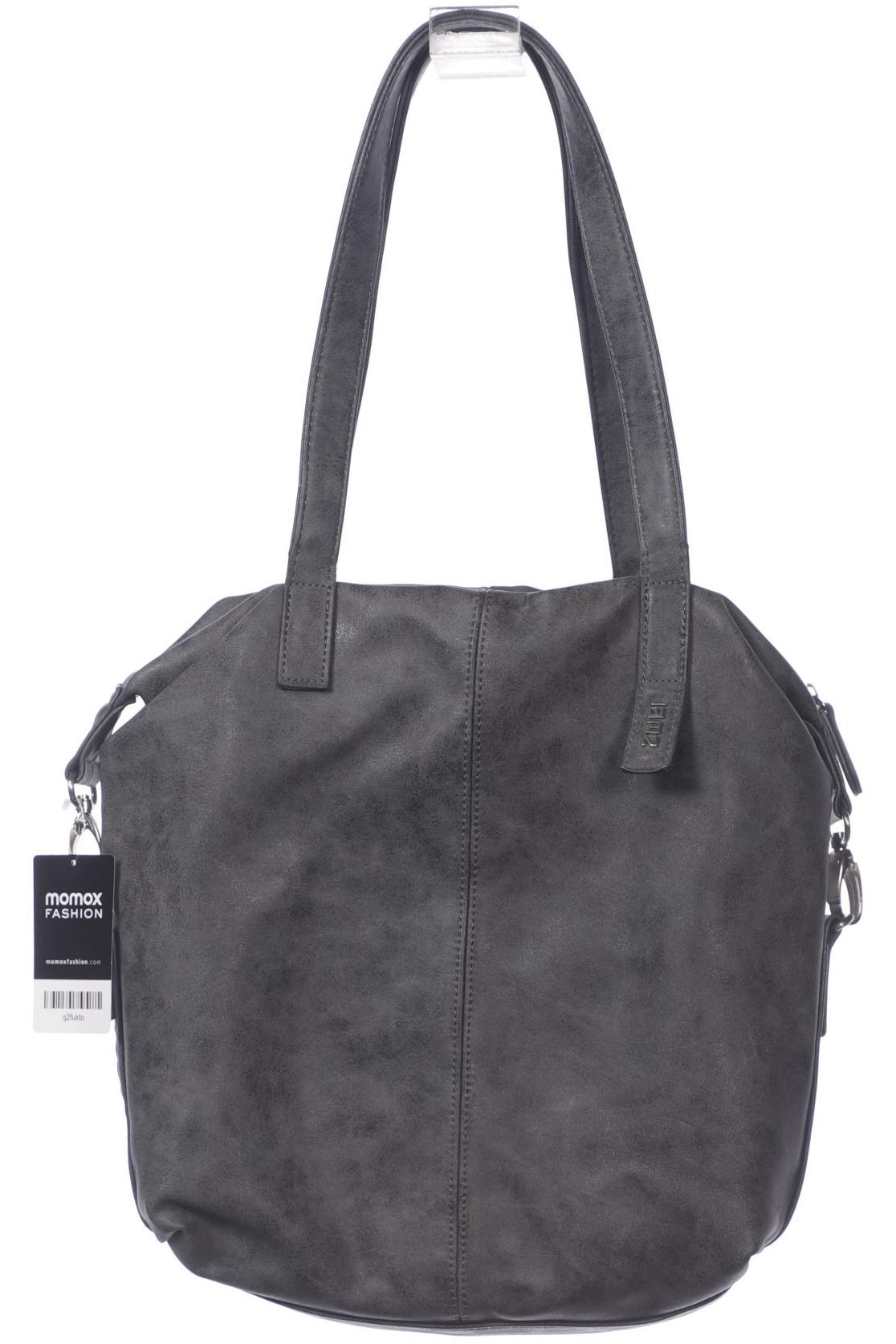 

Zwei Damen Handtasche, grau, Gr.