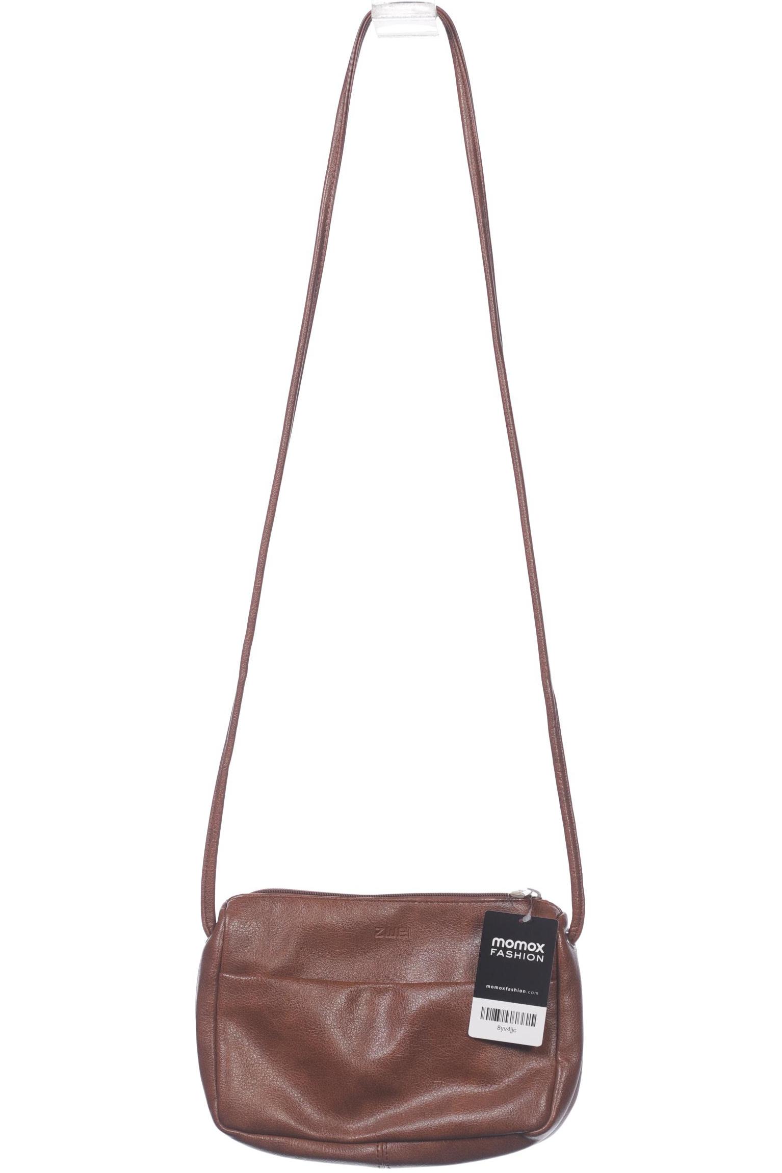 

Zwei Damen Handtasche, braun, Gr.