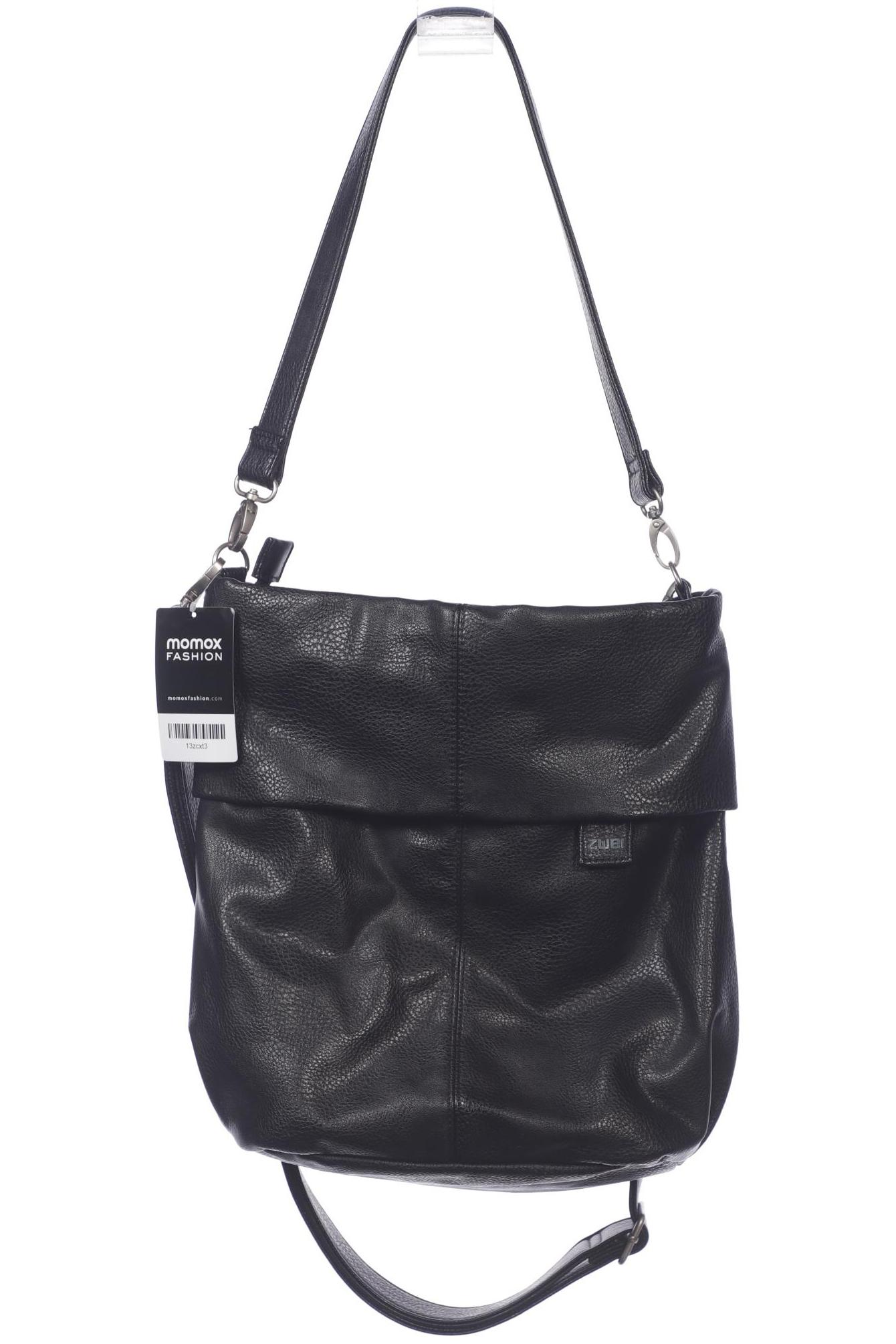 

Zwei Damen Handtasche, schwarz, Gr.