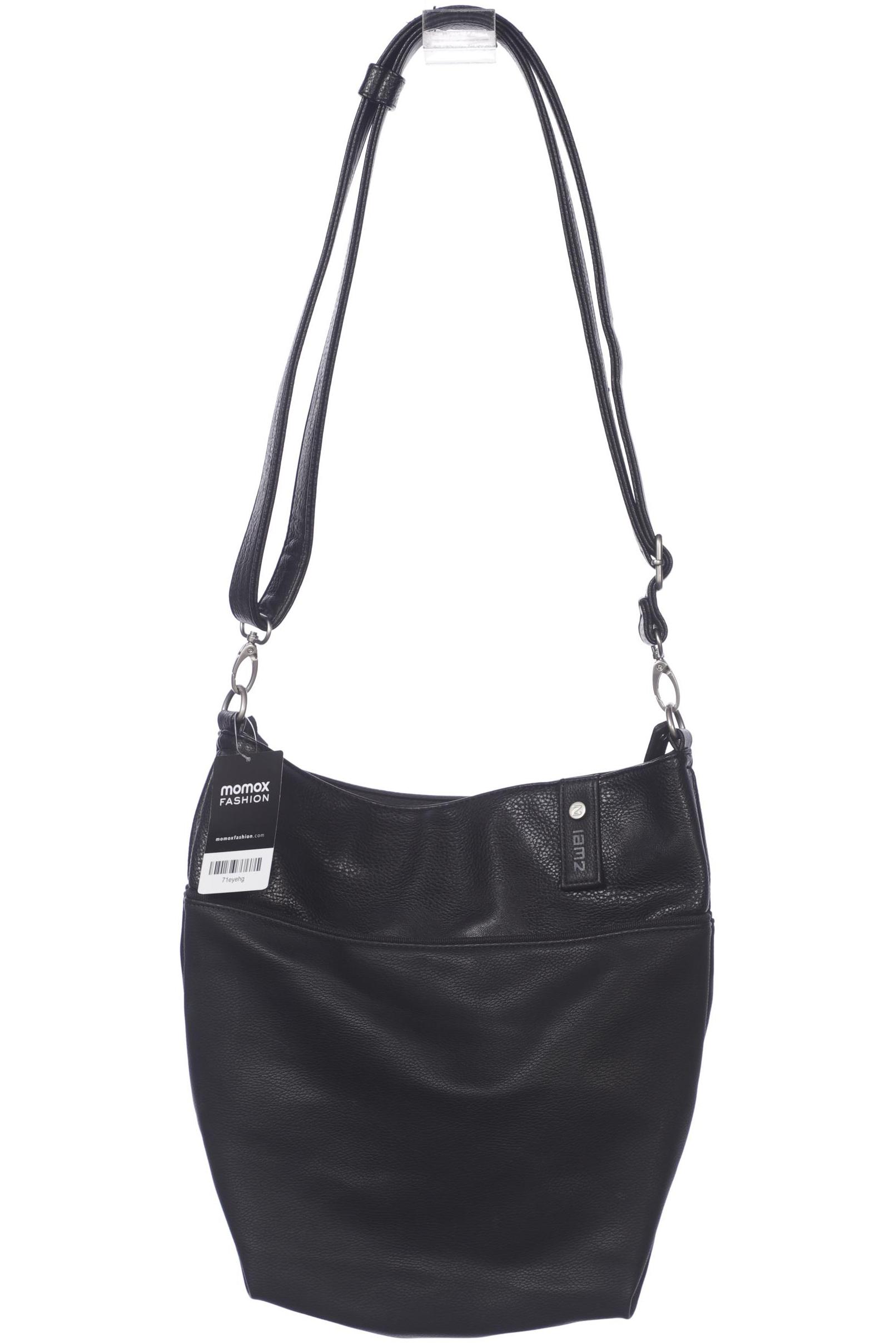 

Zwei Damen Handtasche, schwarz, Gr.