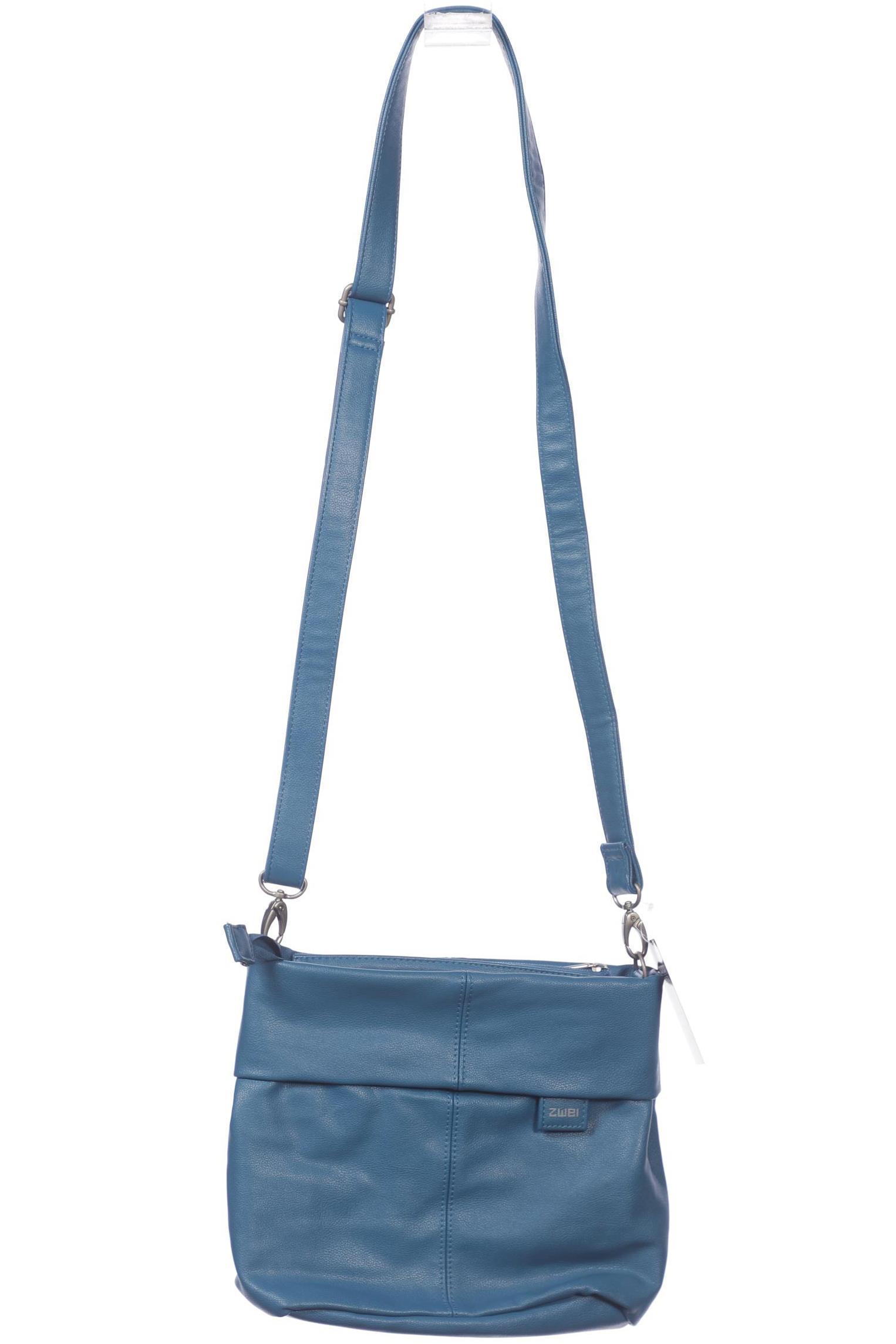 

Zwei Damen Handtasche, blau, Gr.