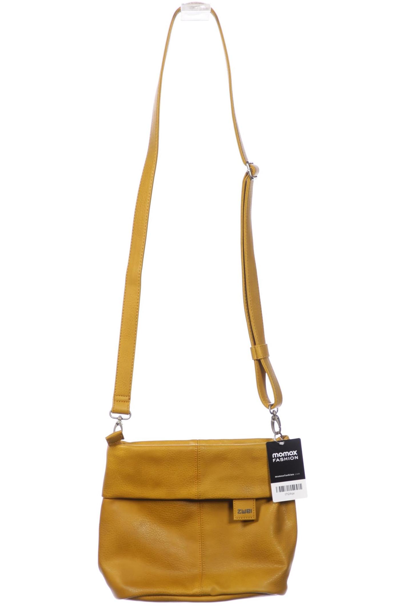 

Zwei Damen Handtasche, gelb, Gr.