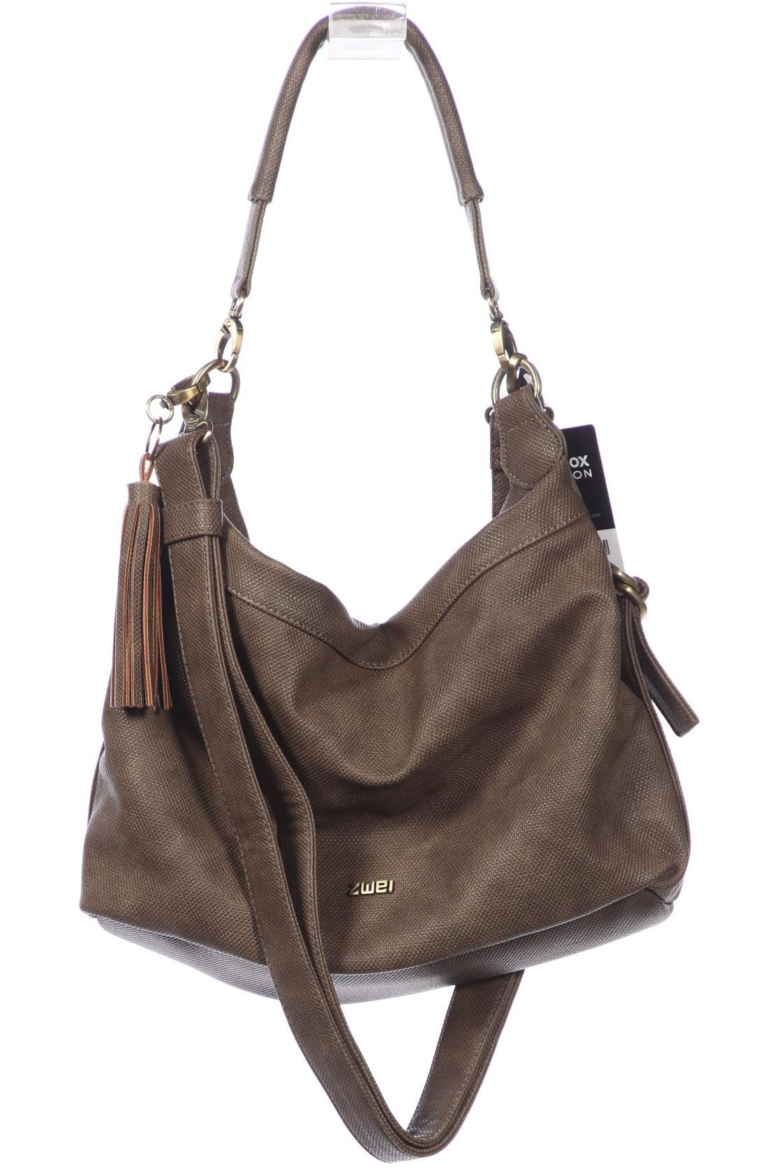 

Zwei Damen Handtasche, braun, Gr.