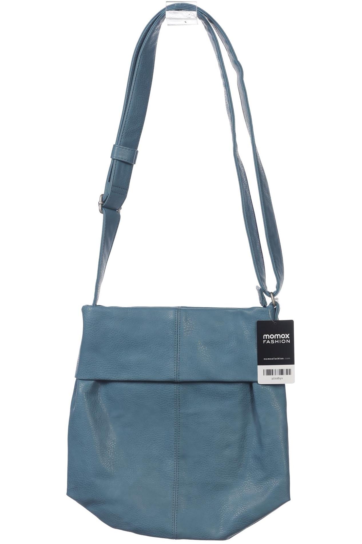

Zwei Damen Handtasche, blau, Gr.