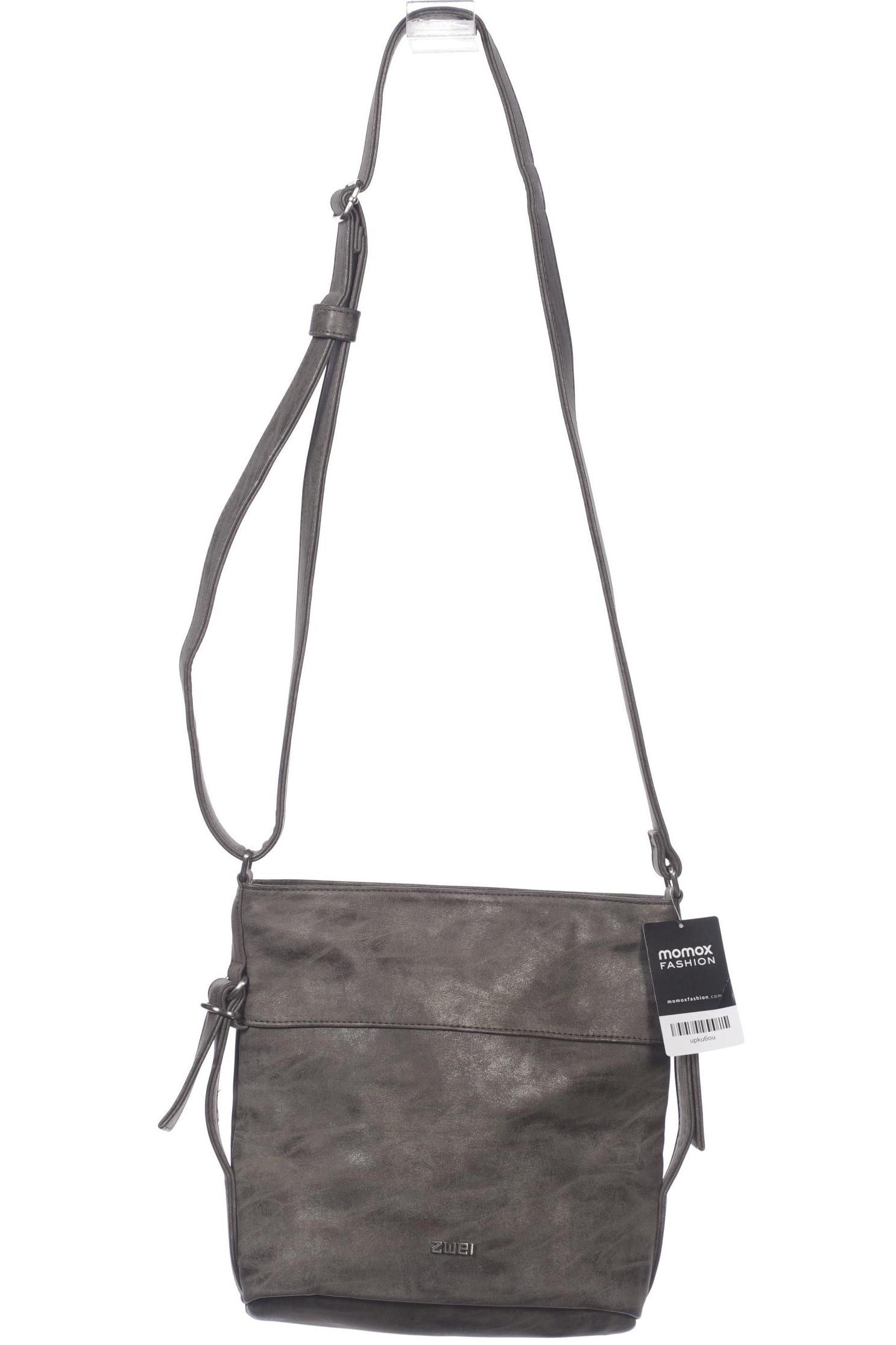 

Zwei Damen Handtasche, grau, Gr.