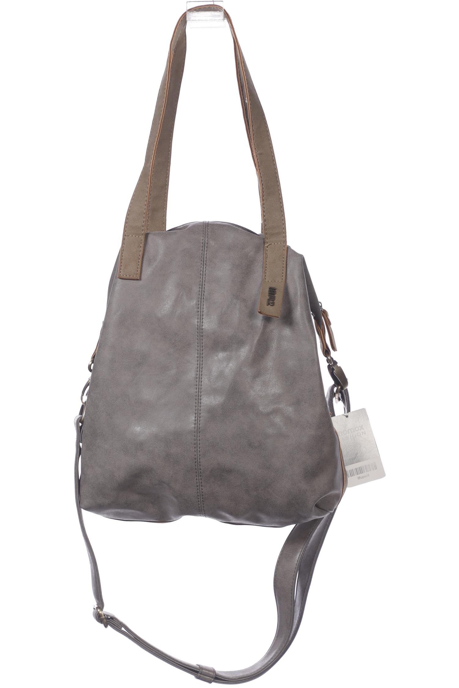 

Zwei Damen Handtasche, grau, Gr.