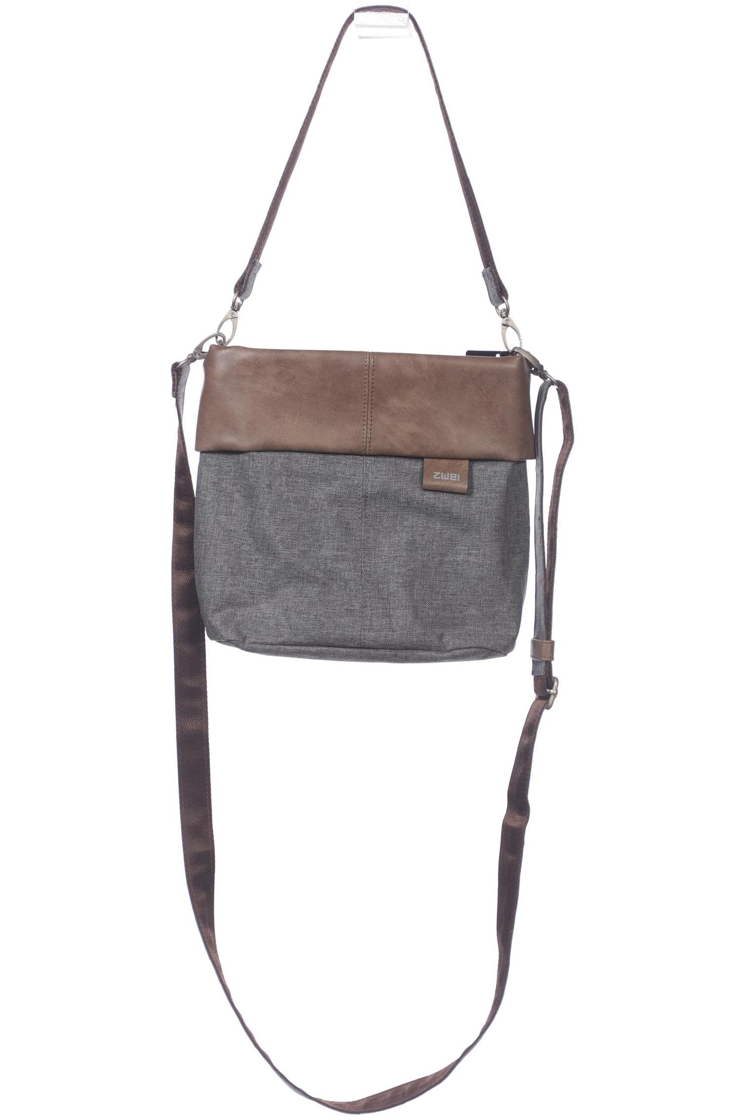 

Zwei Damen Handtasche, grau, Gr.
