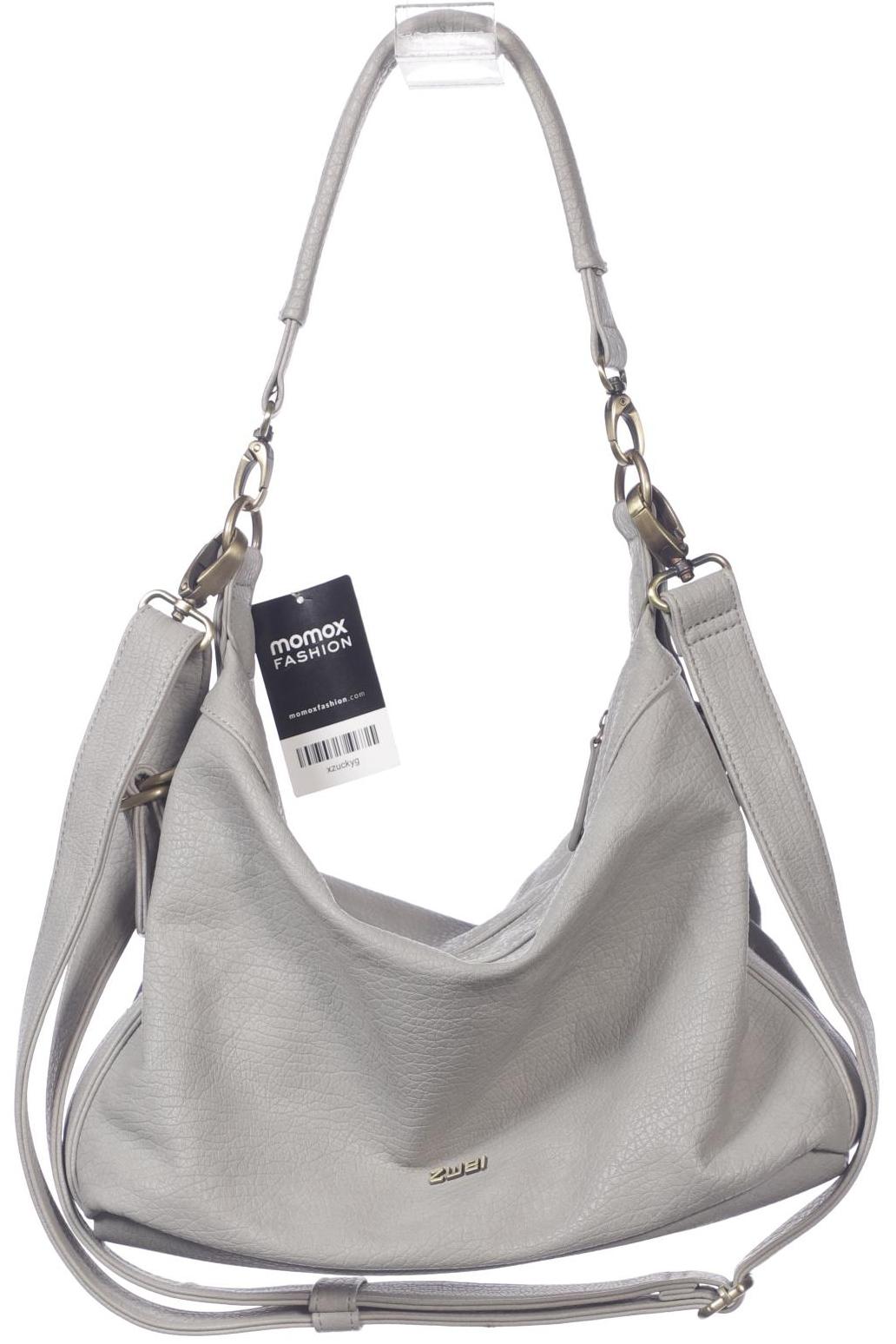 

Zwei Damen Handtasche, grau, Gr.