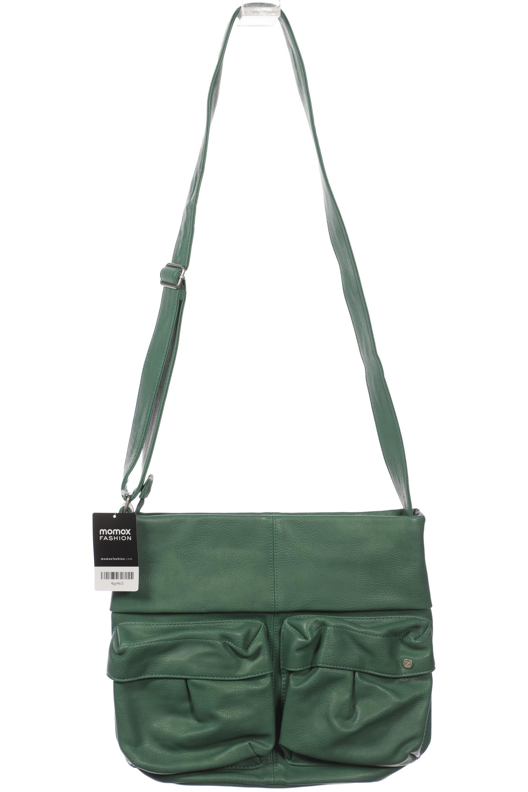 

Zwei Damen Handtasche, grün, Gr.