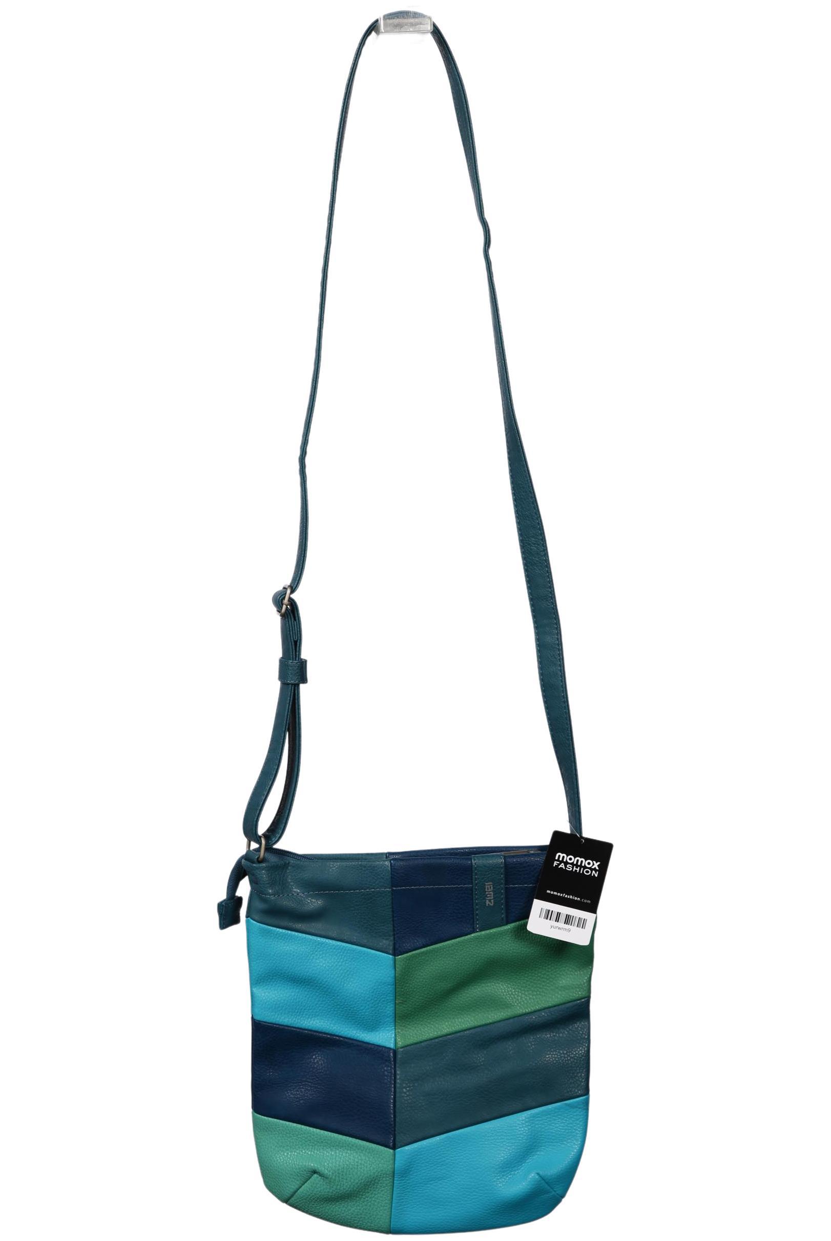 

Zwei Damen Handtasche, blau, Gr.