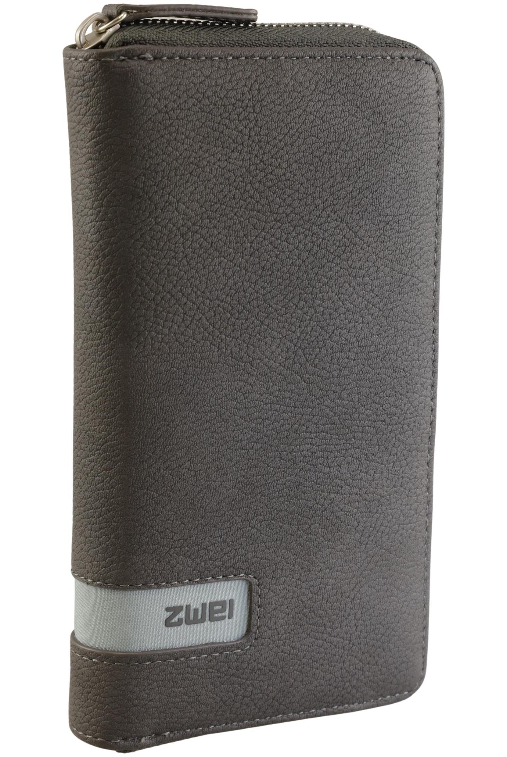 

Zwei Damen Portemonnaie, grau, Gr.