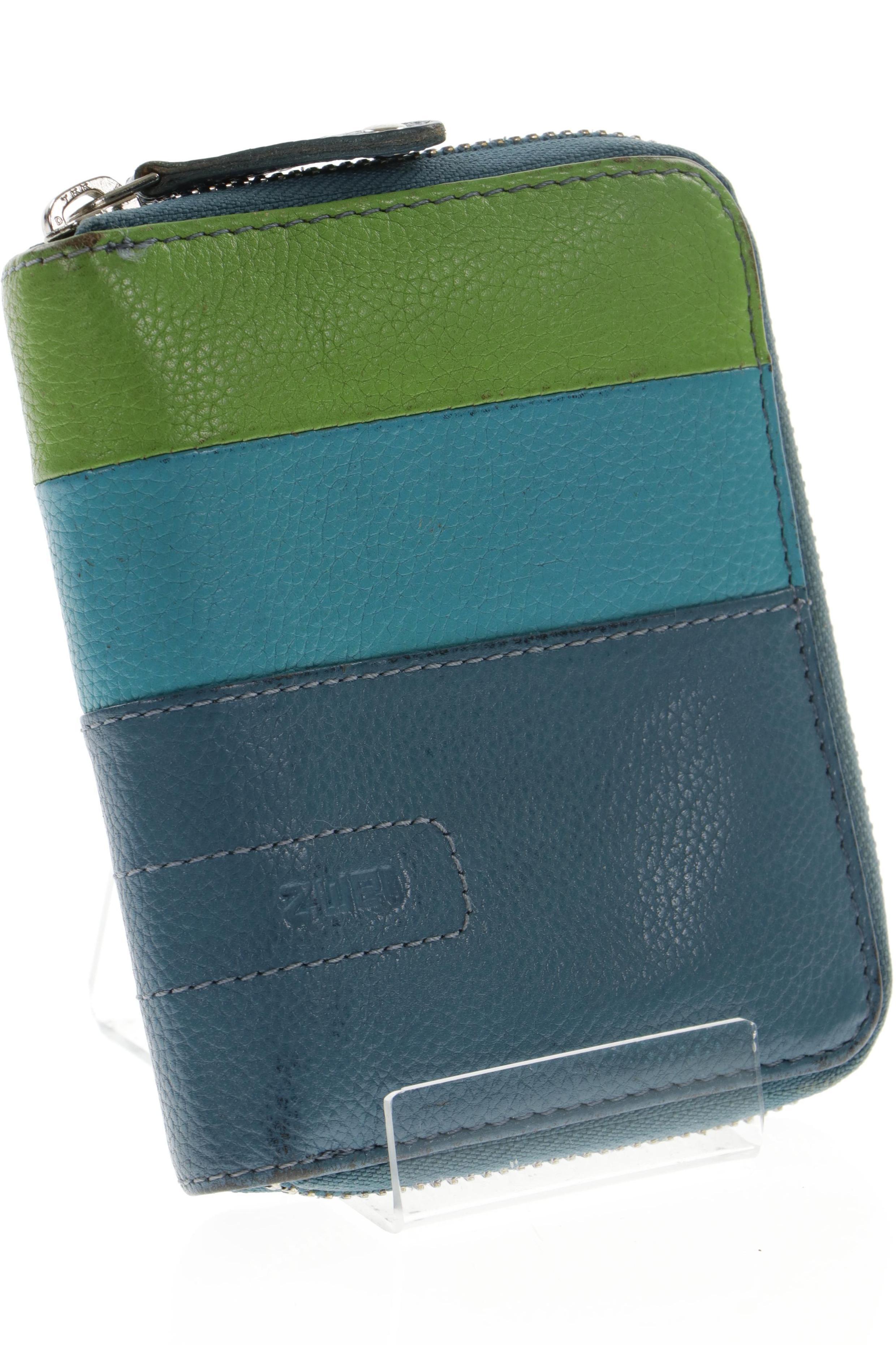 

Zwei Damen Portemonnaie, blau, Gr.