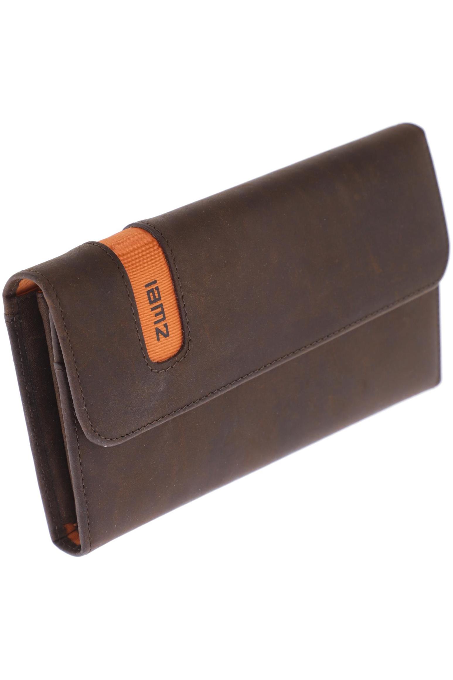 

Zwei Damen Portemonnaie, braun, Gr.