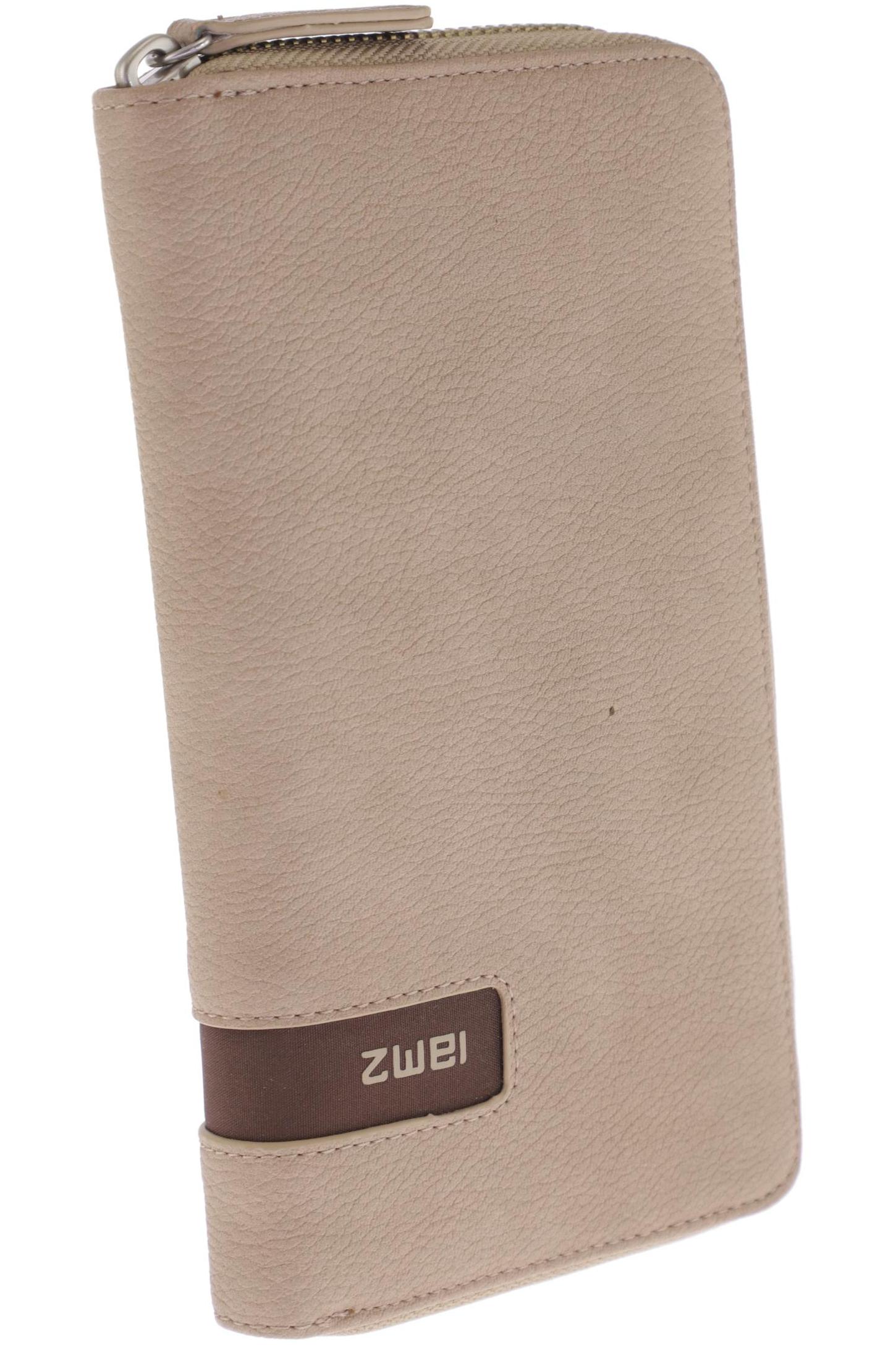 

Zwei Damen Portemonnaie, beige, Gr.