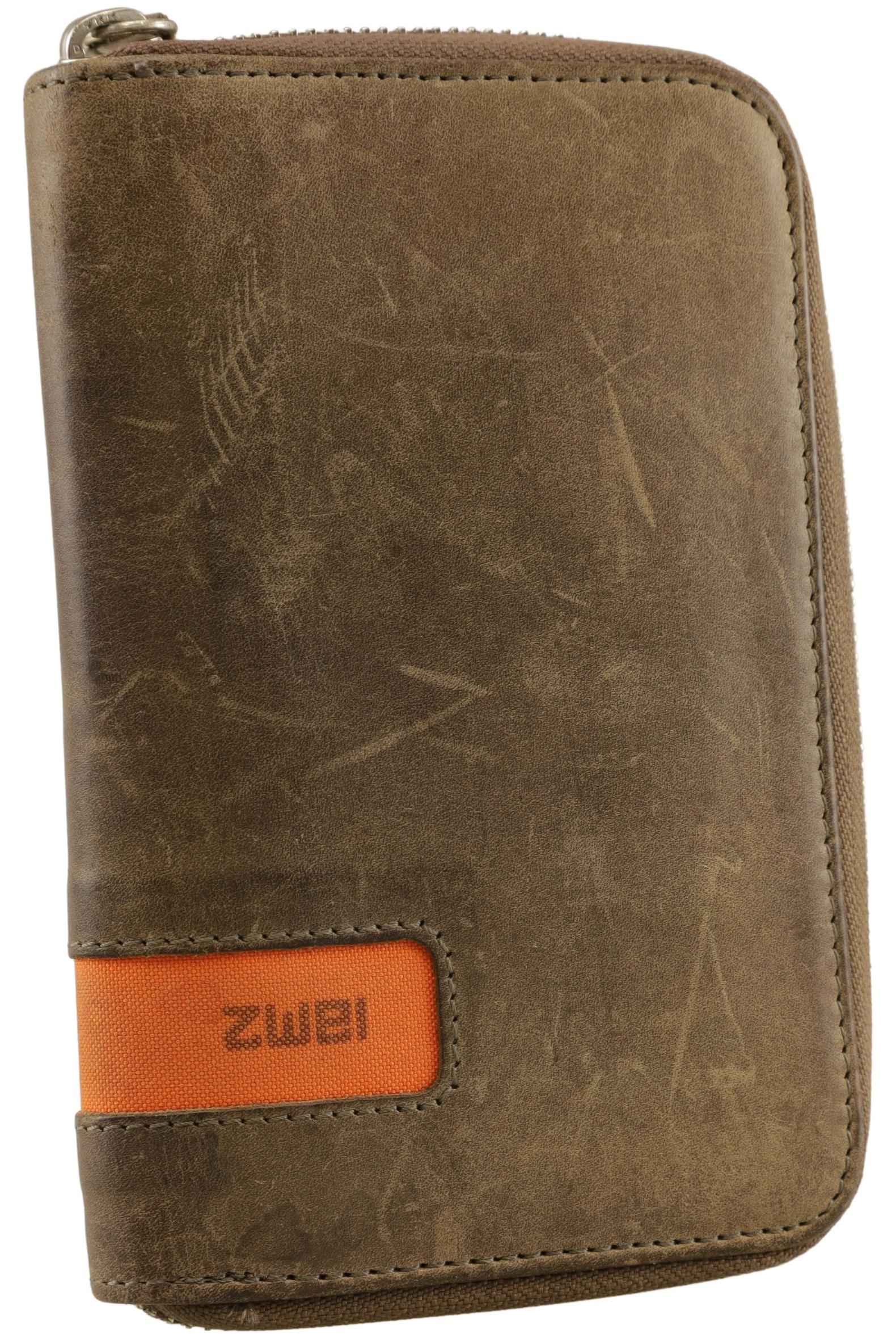 

Zwei Damen Portemonnaie, braun, Gr.