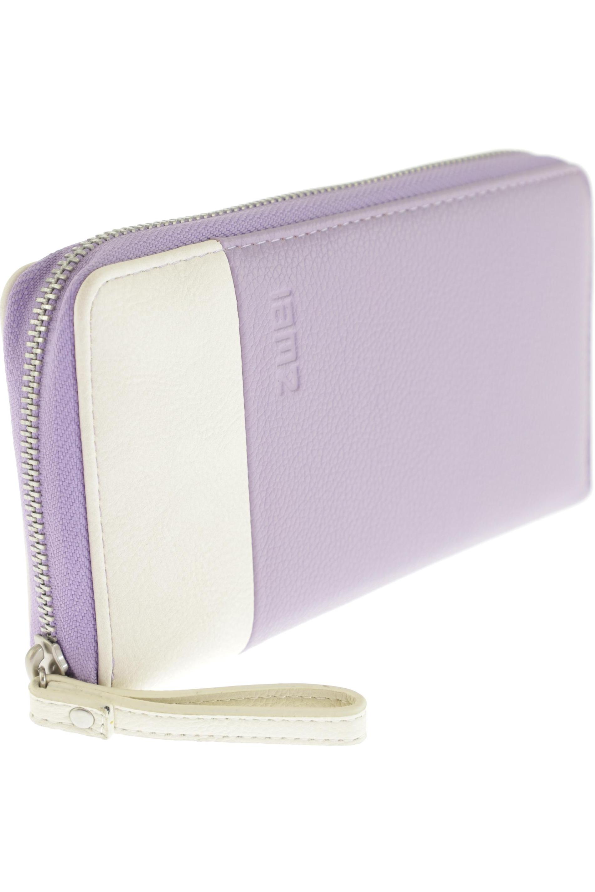 

Zwei Damen Portemonnaie, flieder, Gr.