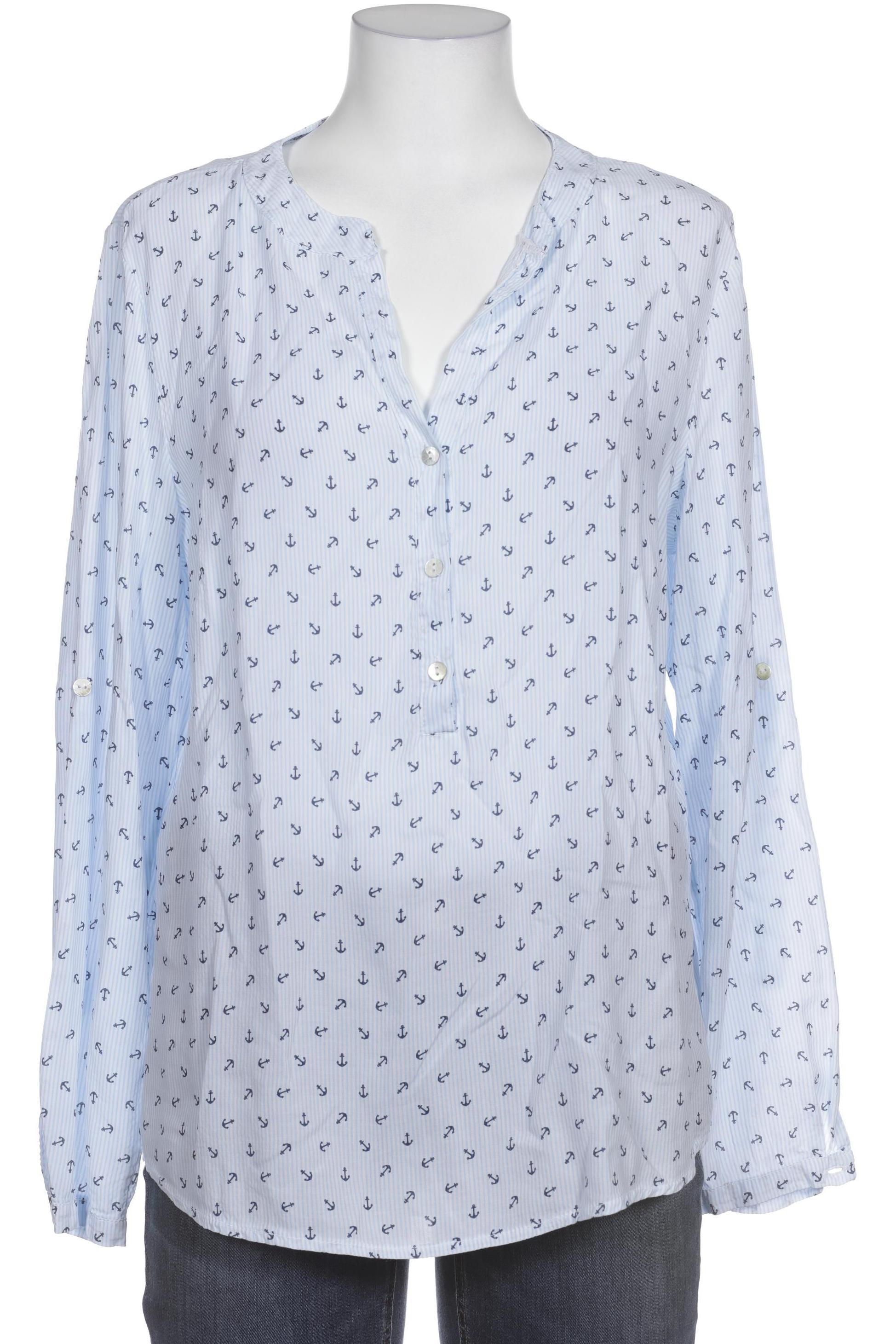 

Zwillingsherz Damen Bluse, blau, Gr.