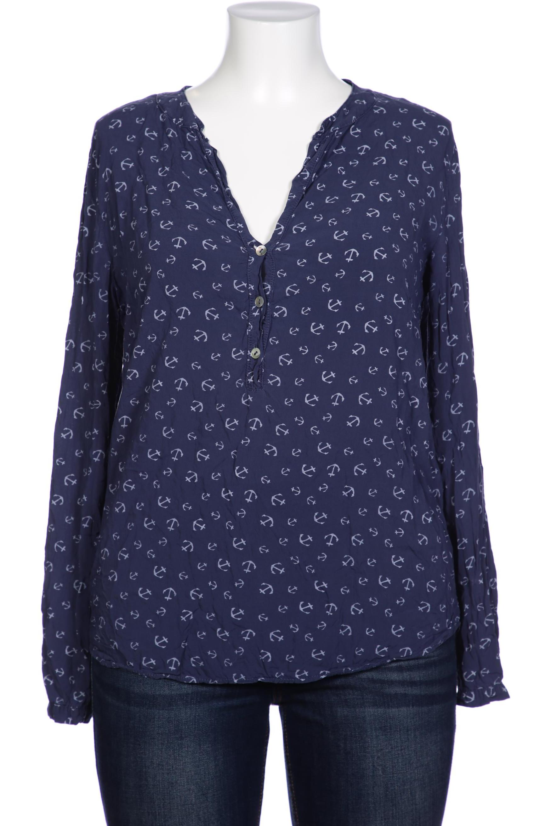 

Zwillingsherz Damen Bluse, marineblau