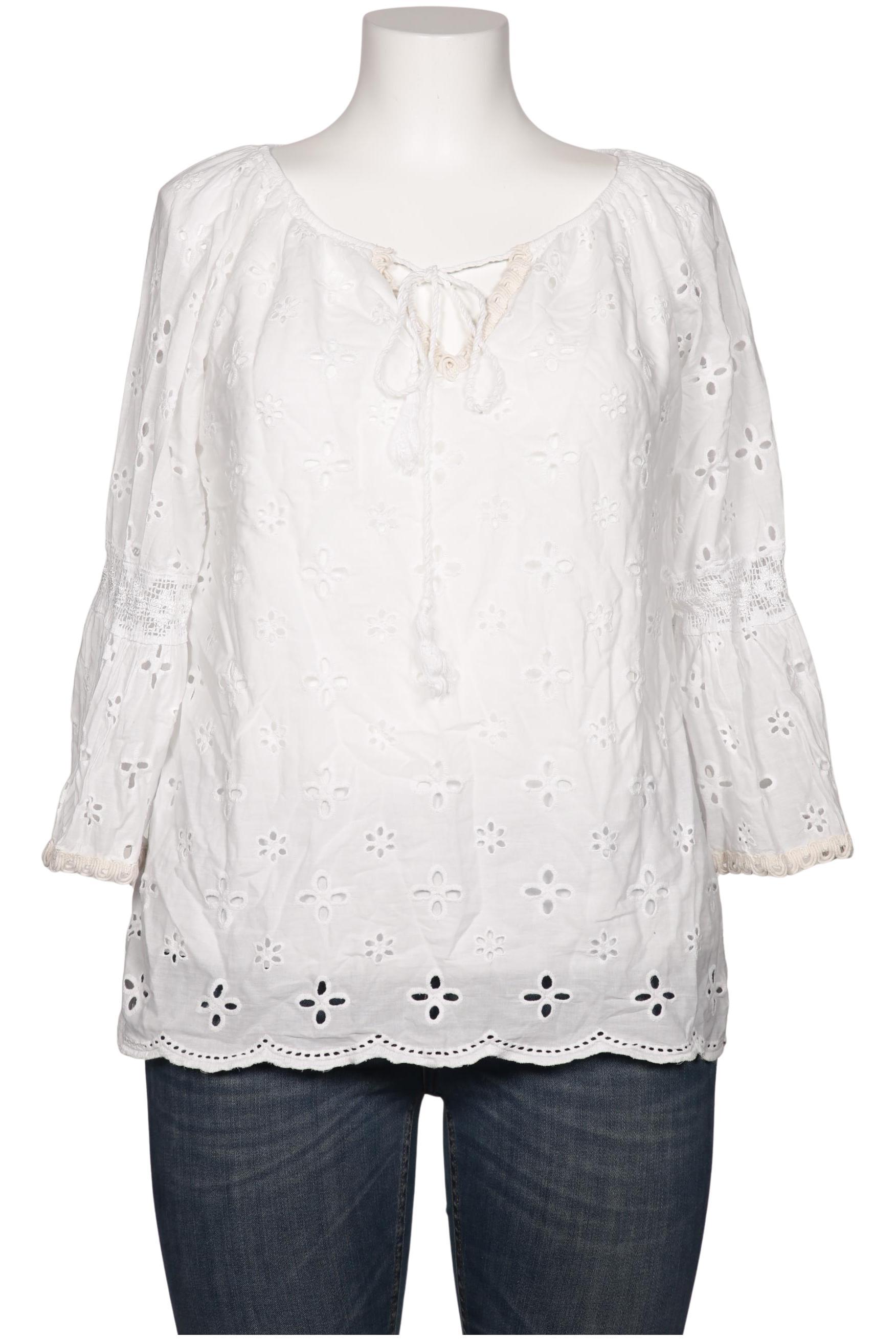 

Zwillingsherz Damen Bluse, weiß, Gr. 46