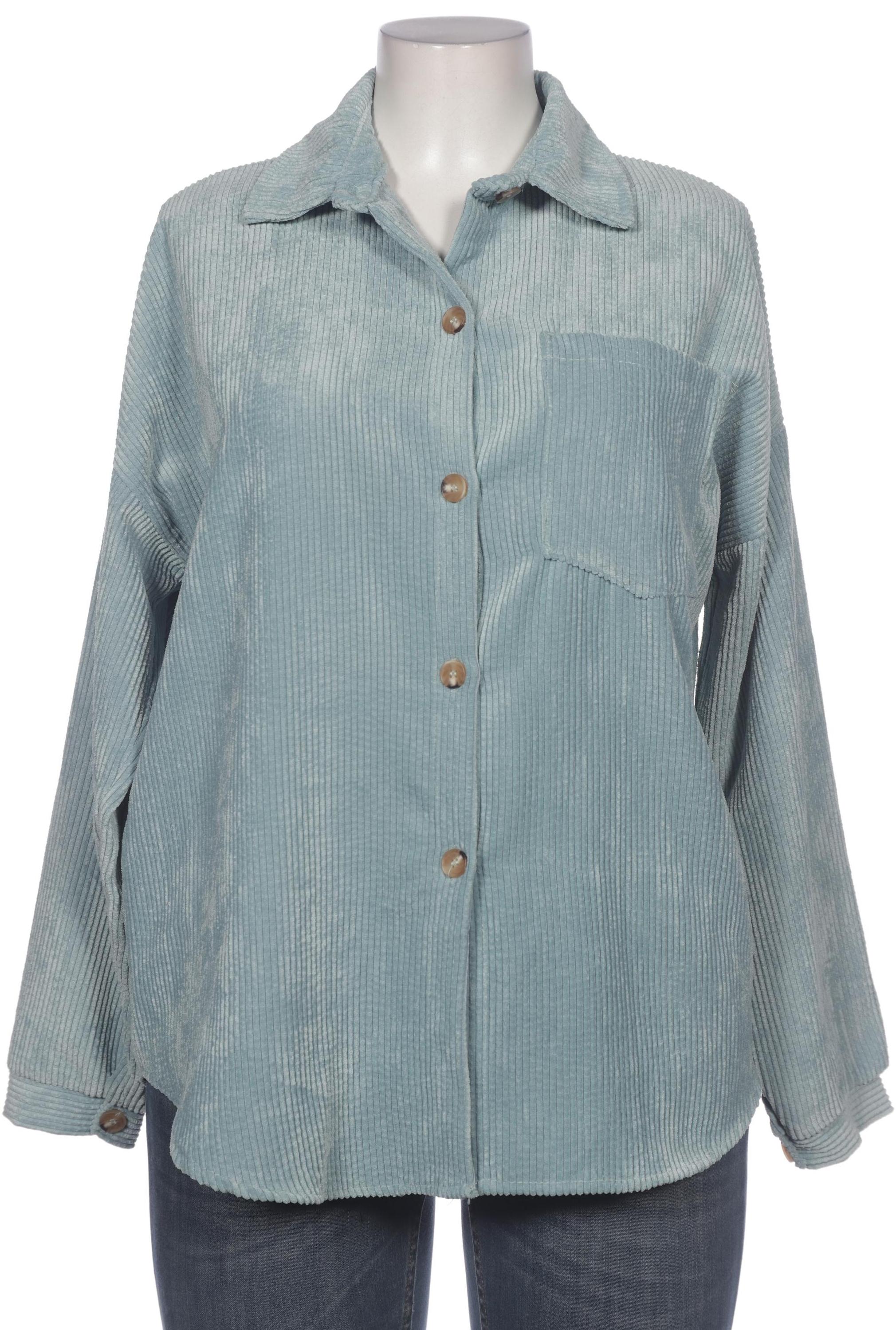

Zwillingsherz Damen Bluse, türkis, Gr. 46