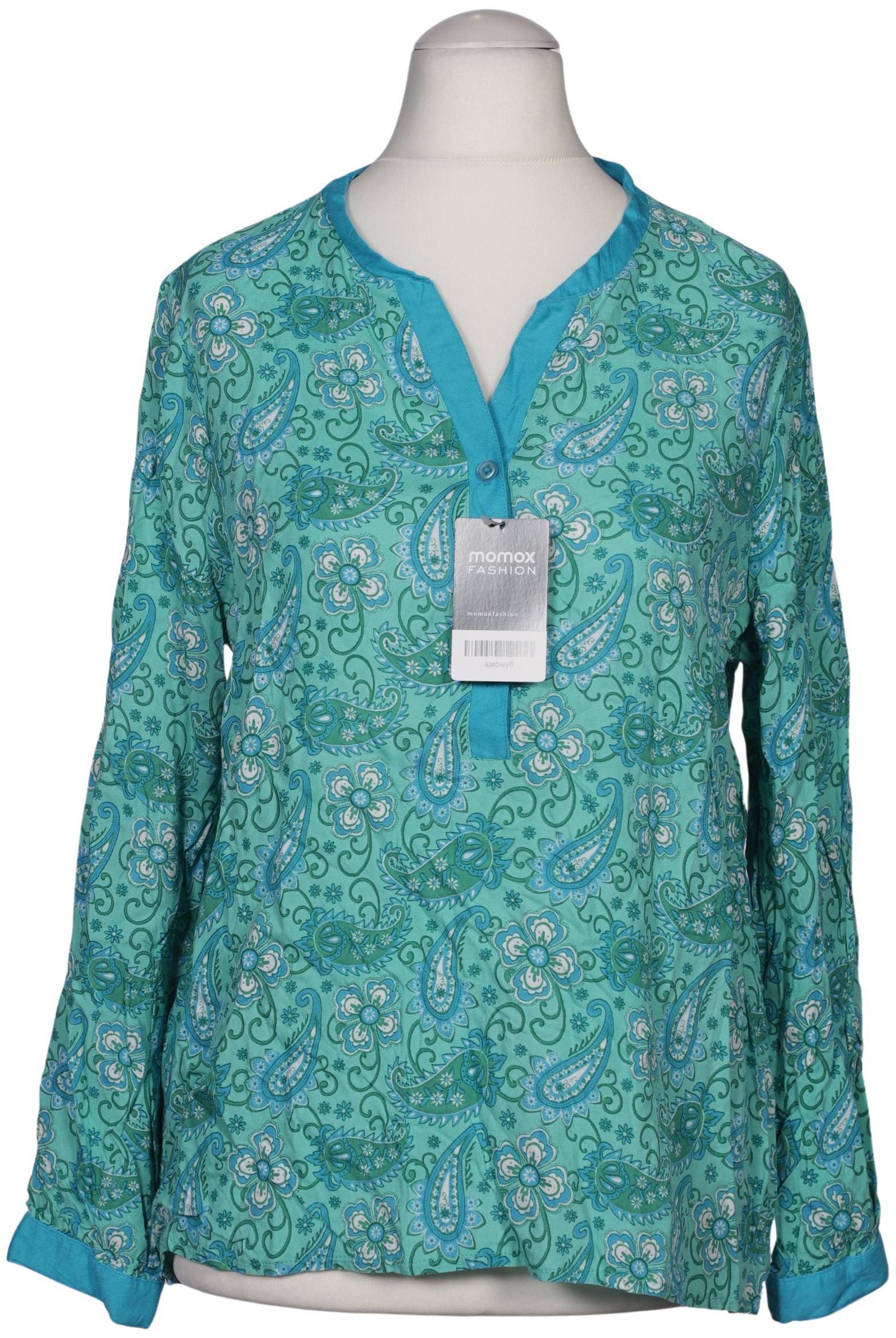 

Zwillingsherz Damen Bluse, türkis, Gr. 36