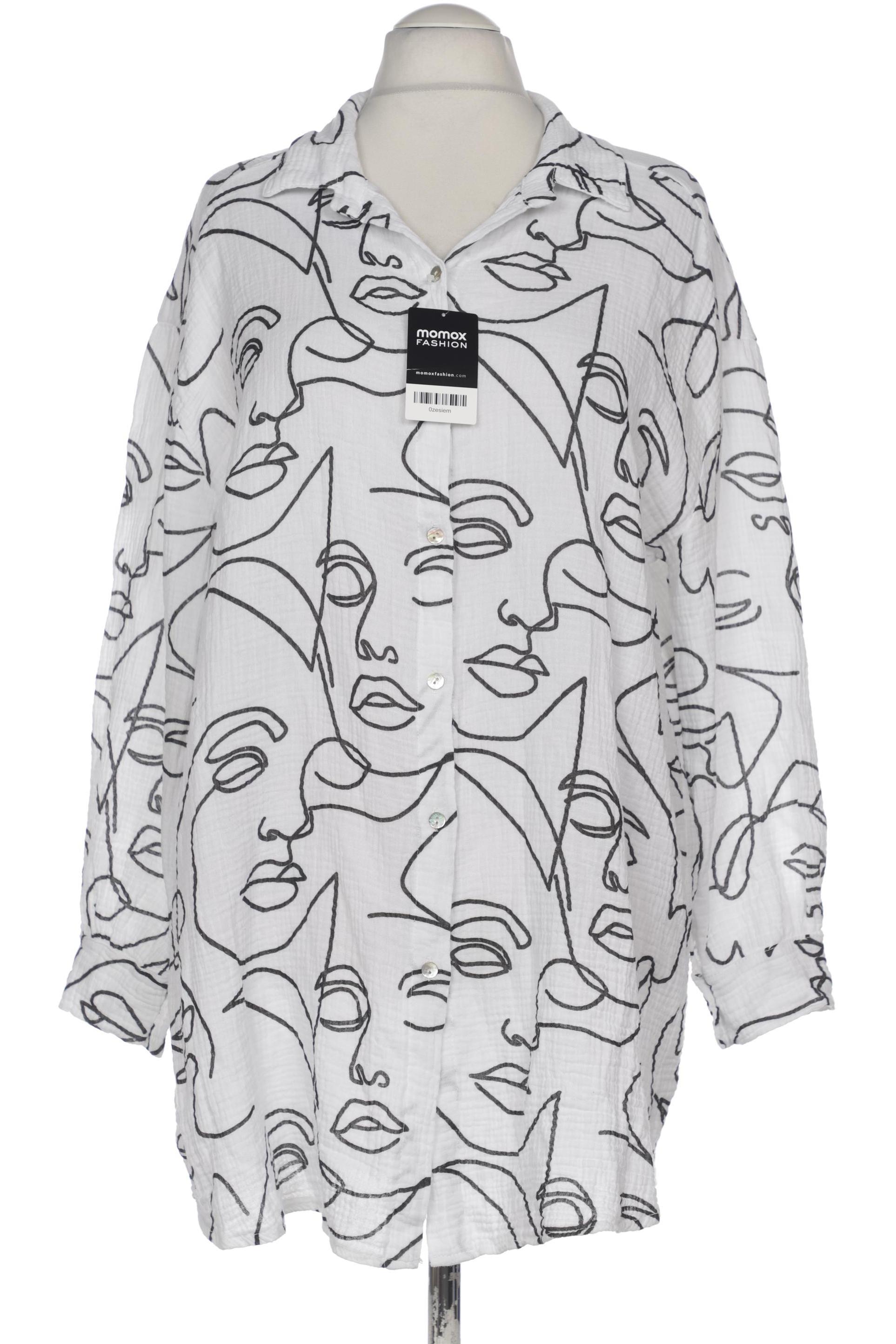 

Zwillingsherz Damen Bluse, weiß, Gr. uni