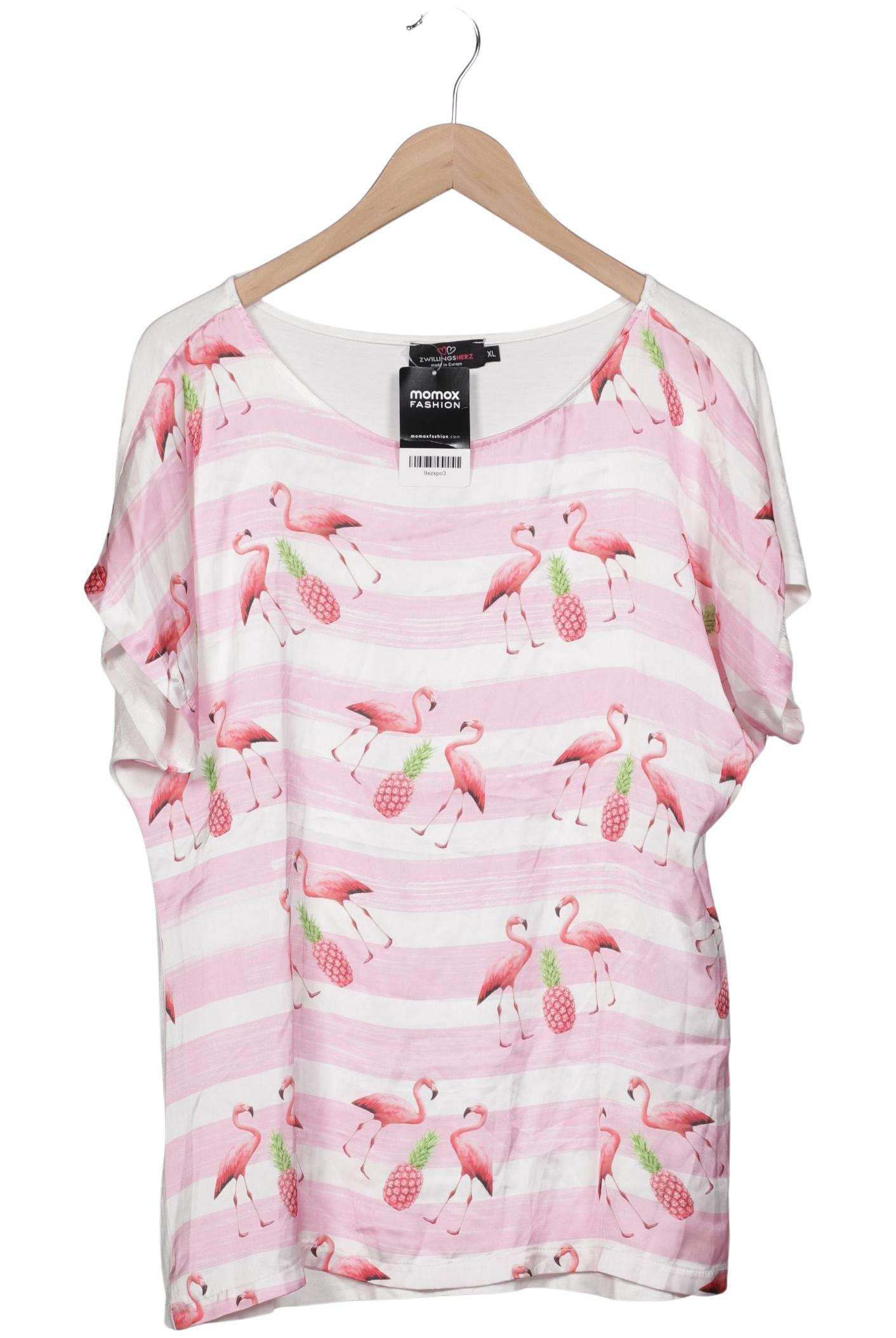 

Zwillingsherz Damen Bluse, pink, Gr. 44