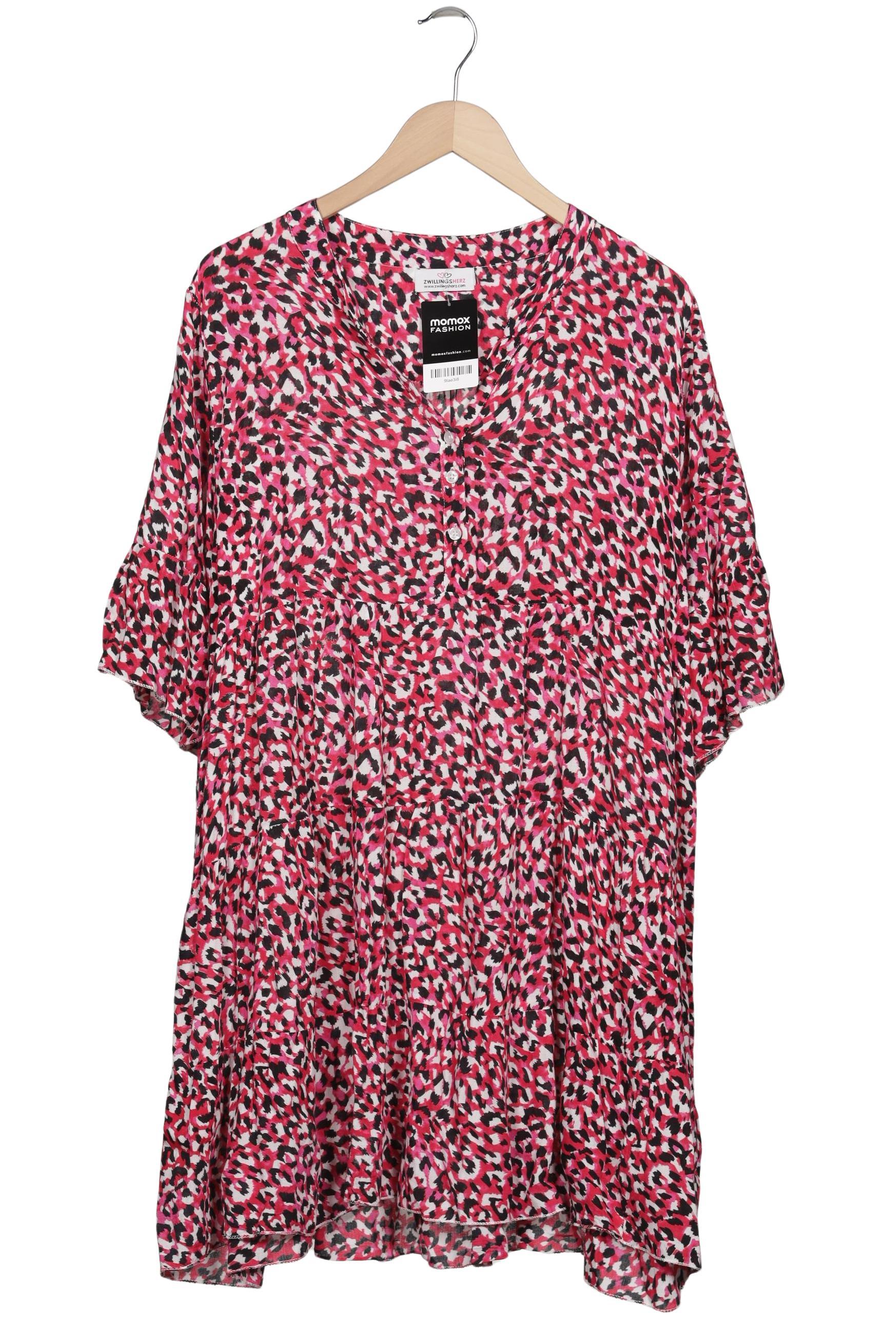 

Zwillingsherz Damen Bluse, rot, Gr. 46