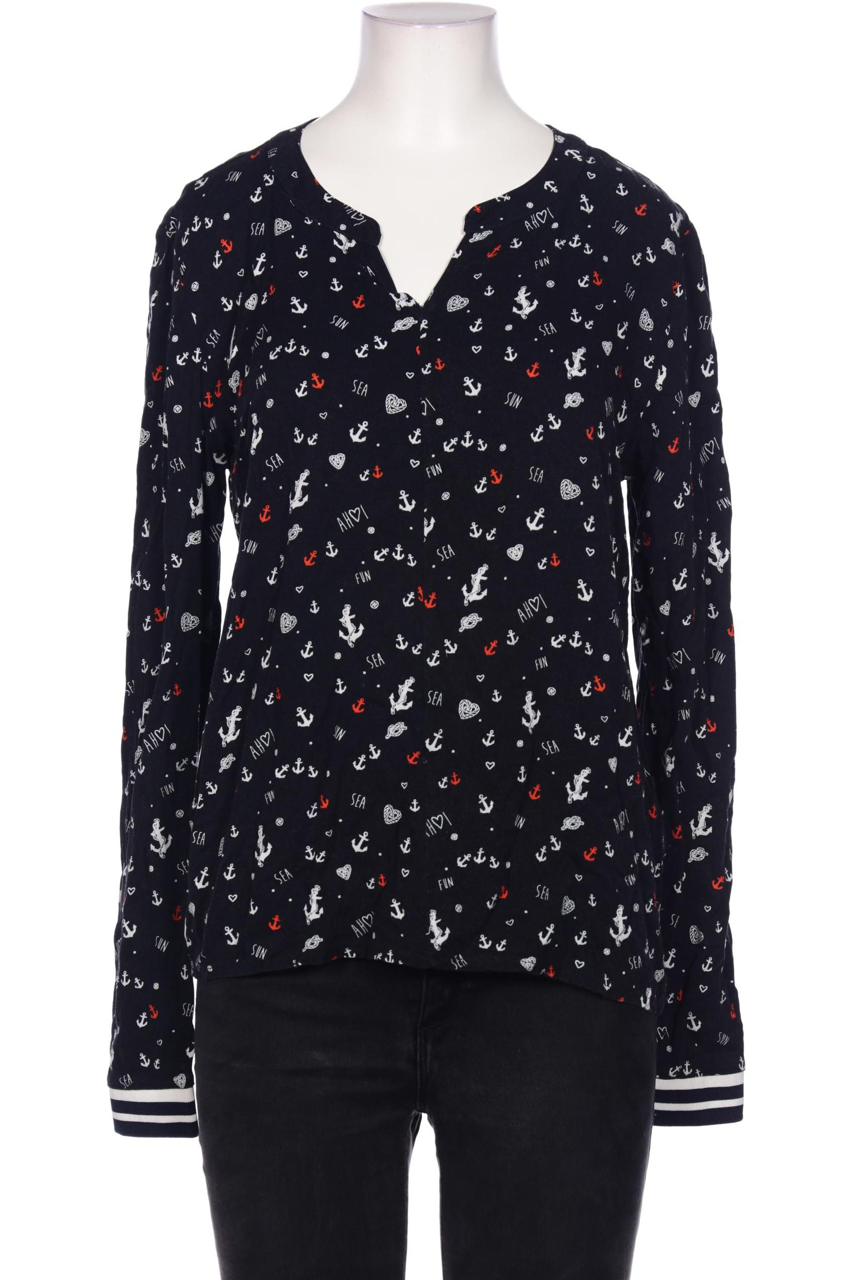 

Zwillingsherz Damen Bluse, schwarz, Gr. 36