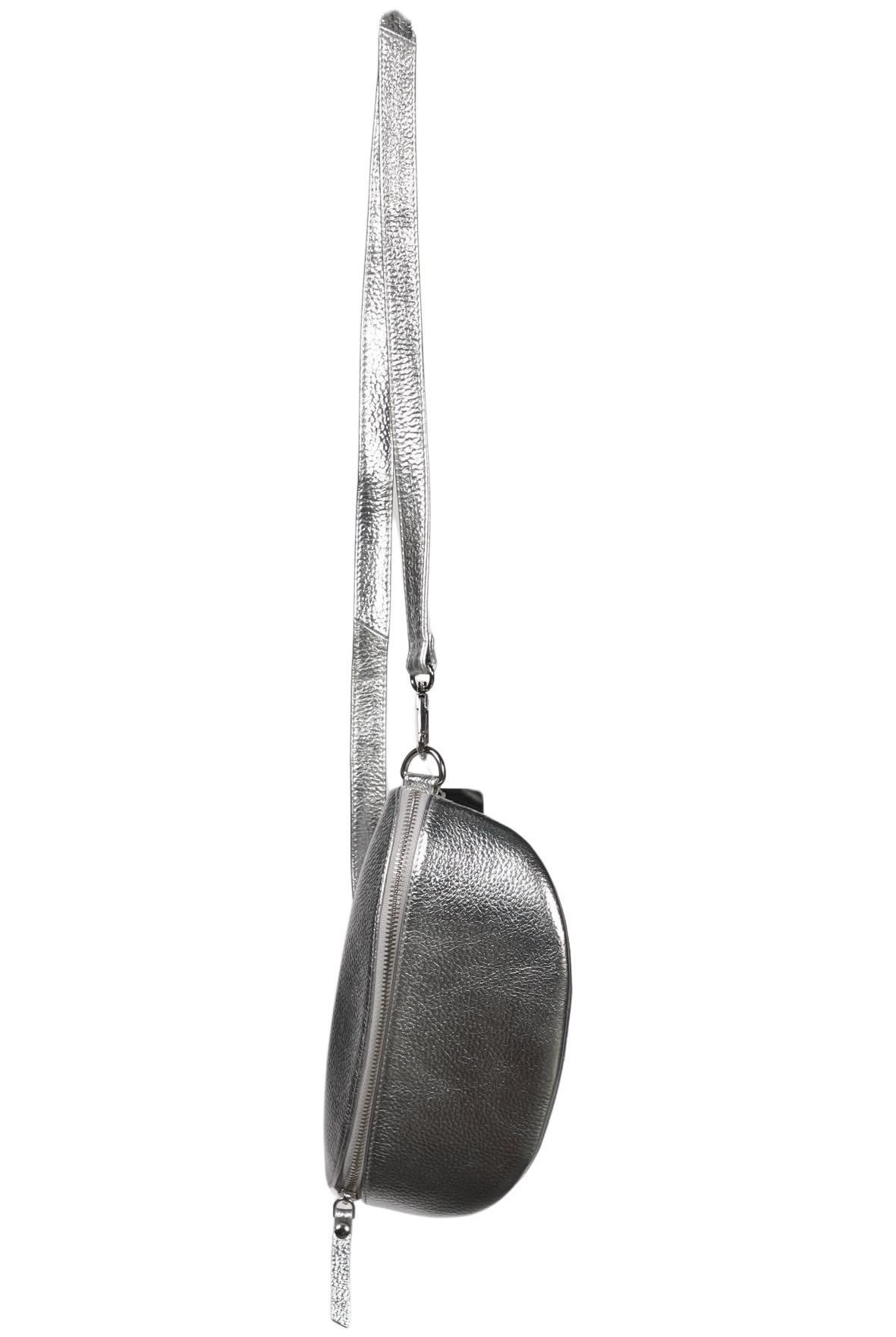 

Zwillingsherz Damen Handtasche, silber, Gr.