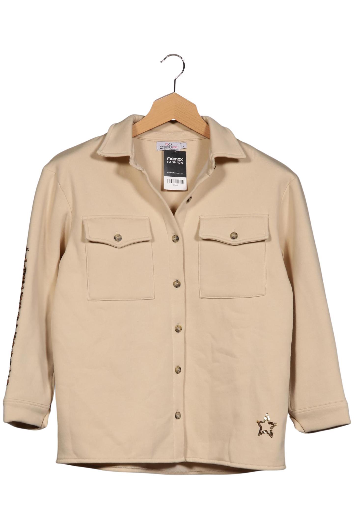 

Zwillingsherz Damen Jacke, cremeweiß, Gr. 42